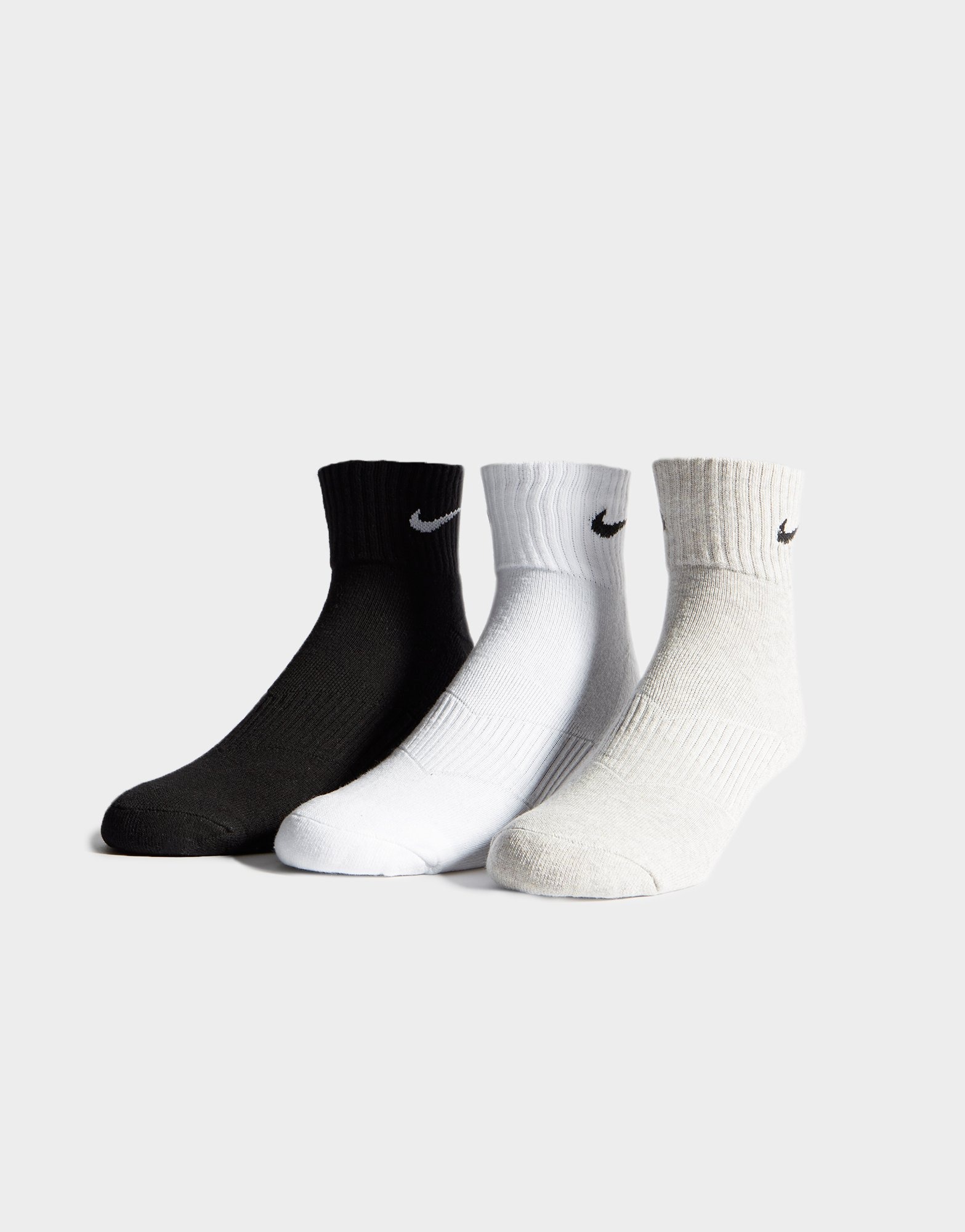 Nike 3 Pack Quarter Socks JD Sports Sveirge