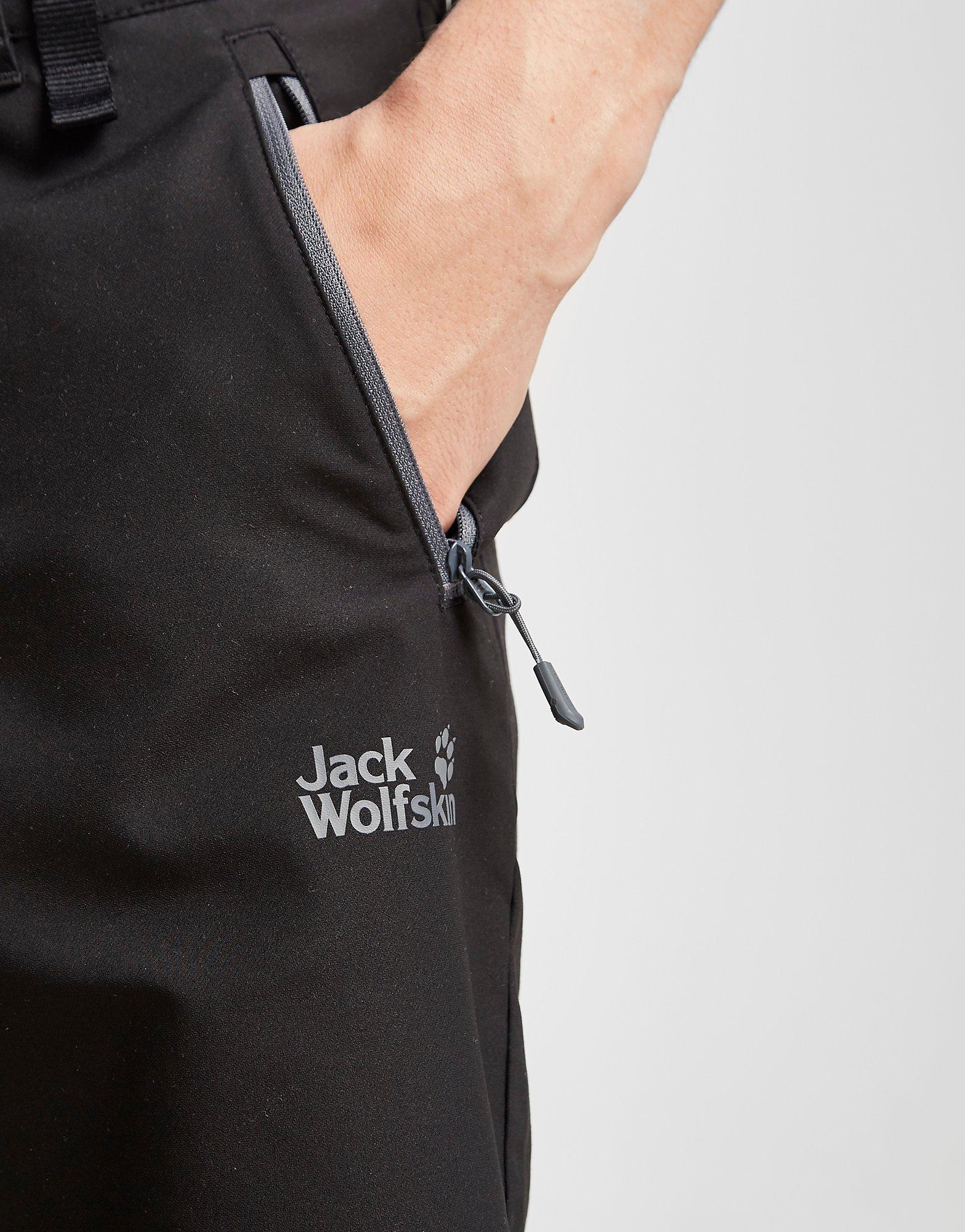 jack wolfskin contrast pocket shorts