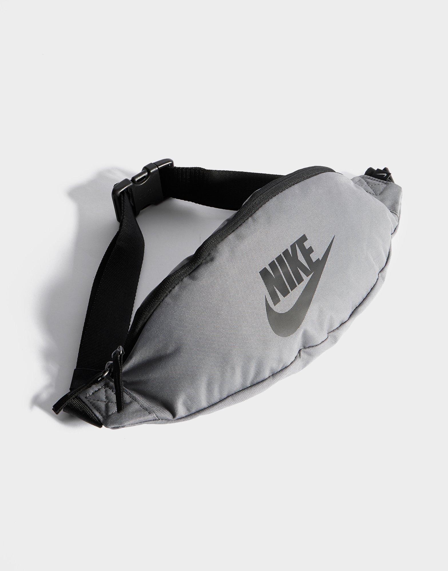 nike grey bum bag