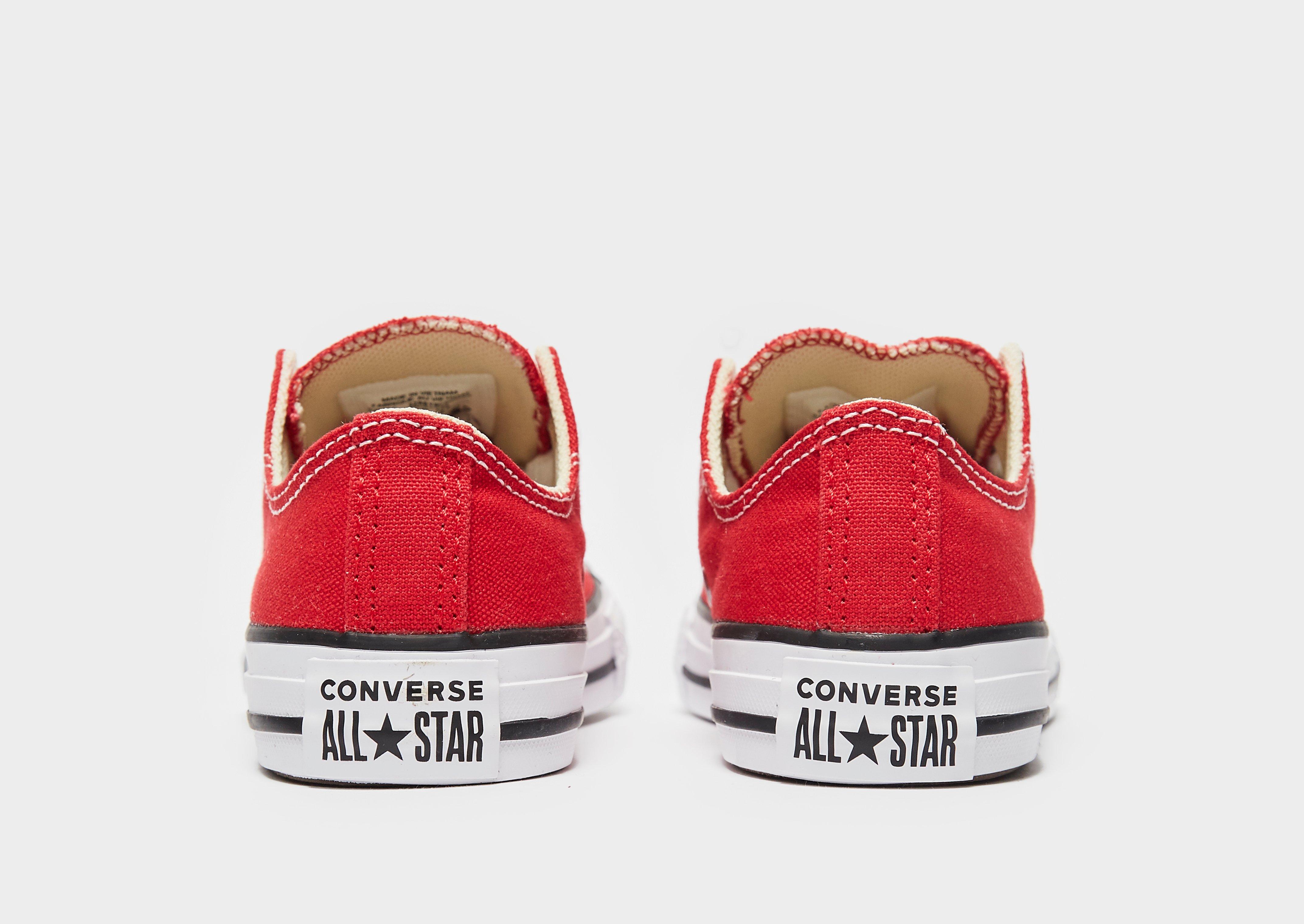 tuta converse rossa uomo