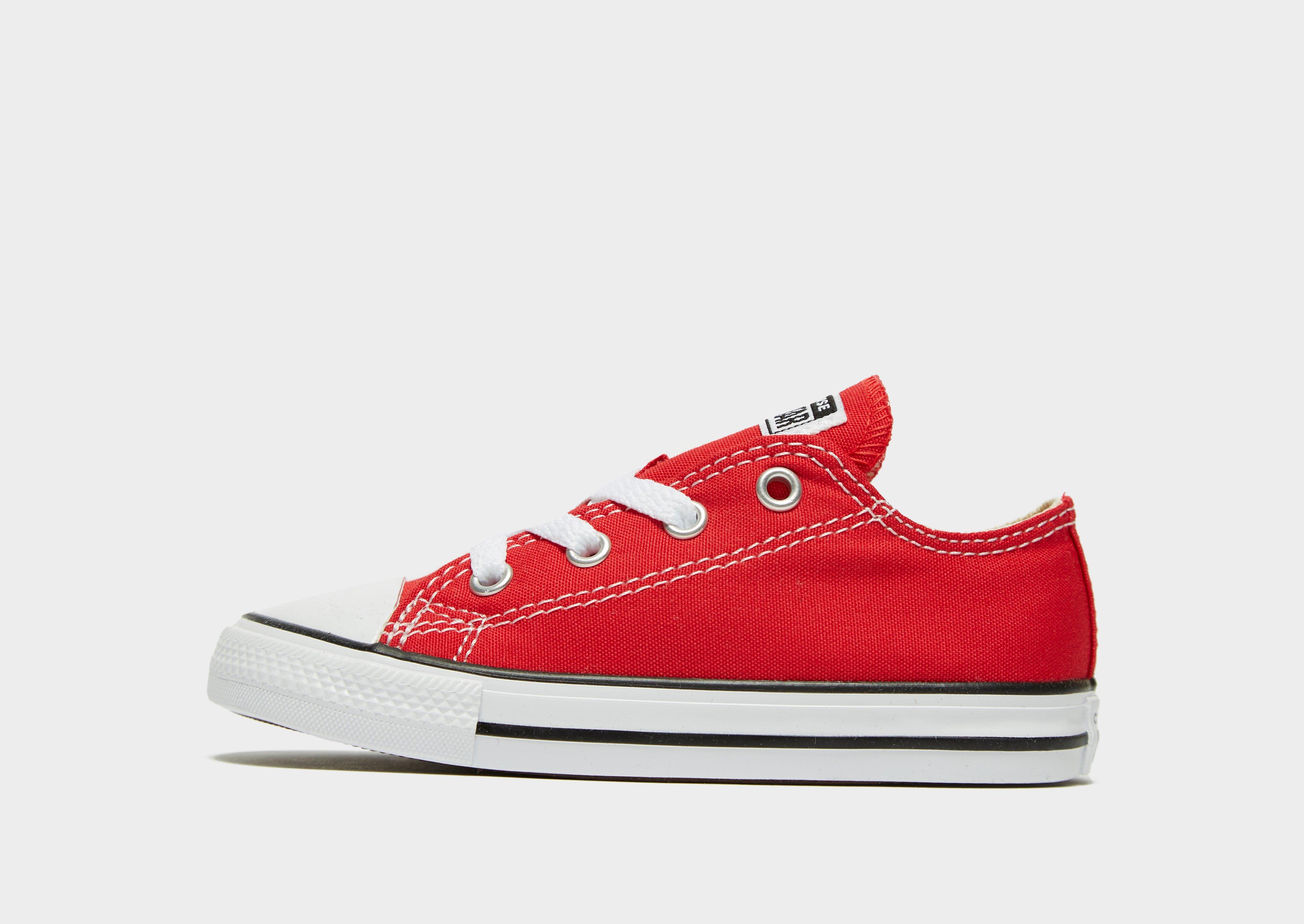 infant red converse