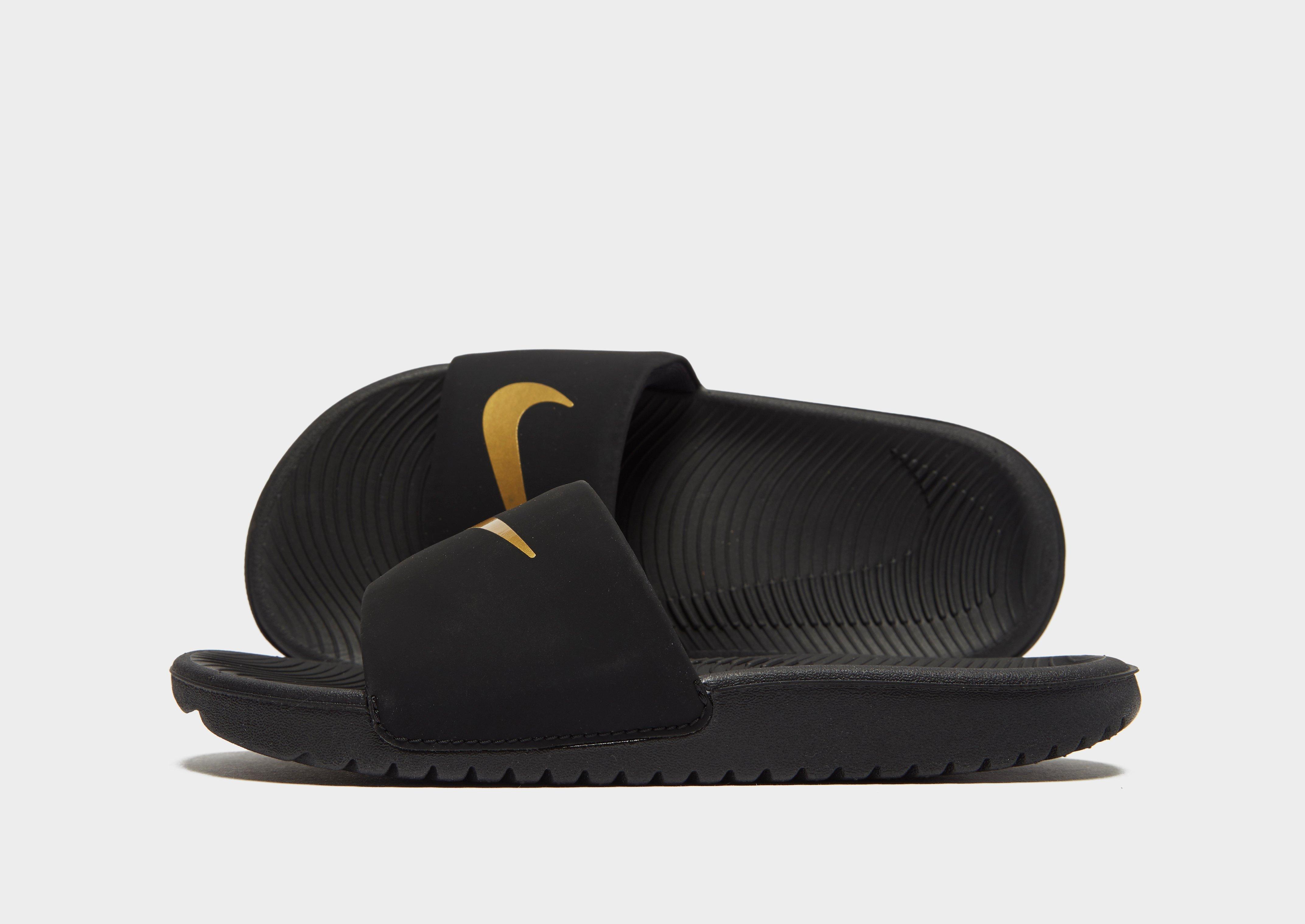 nike kawa slides children