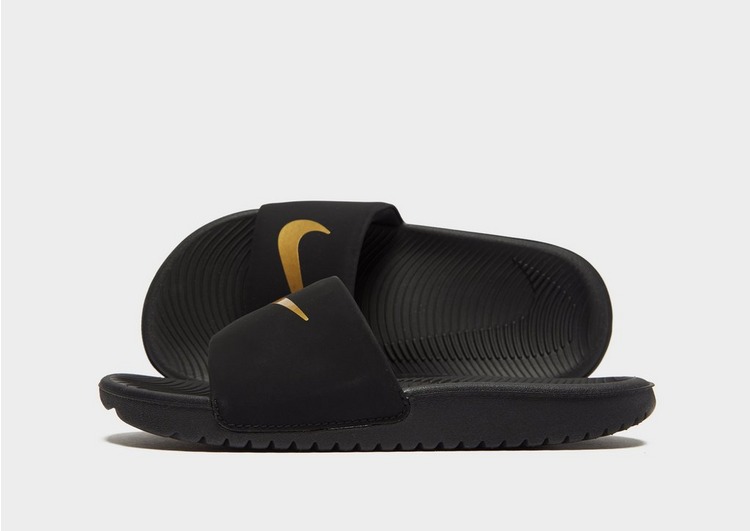 nike kawa adjustable slides youth