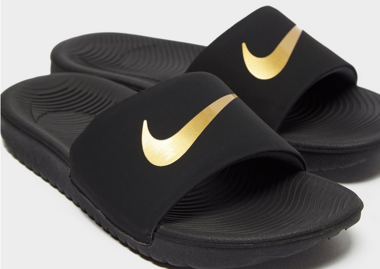 nike kawa adjustable slides youth