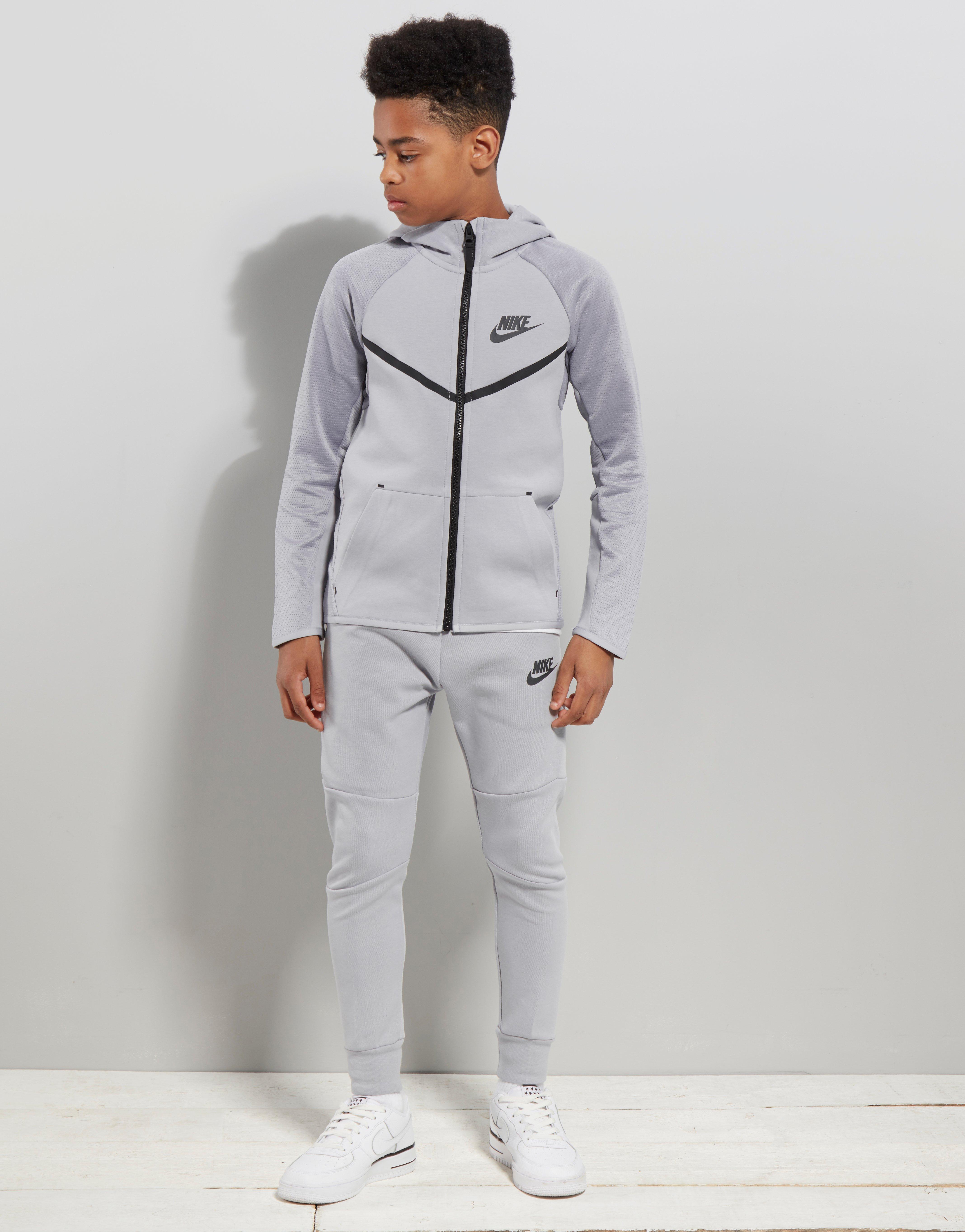 junior grey nike tracksuit