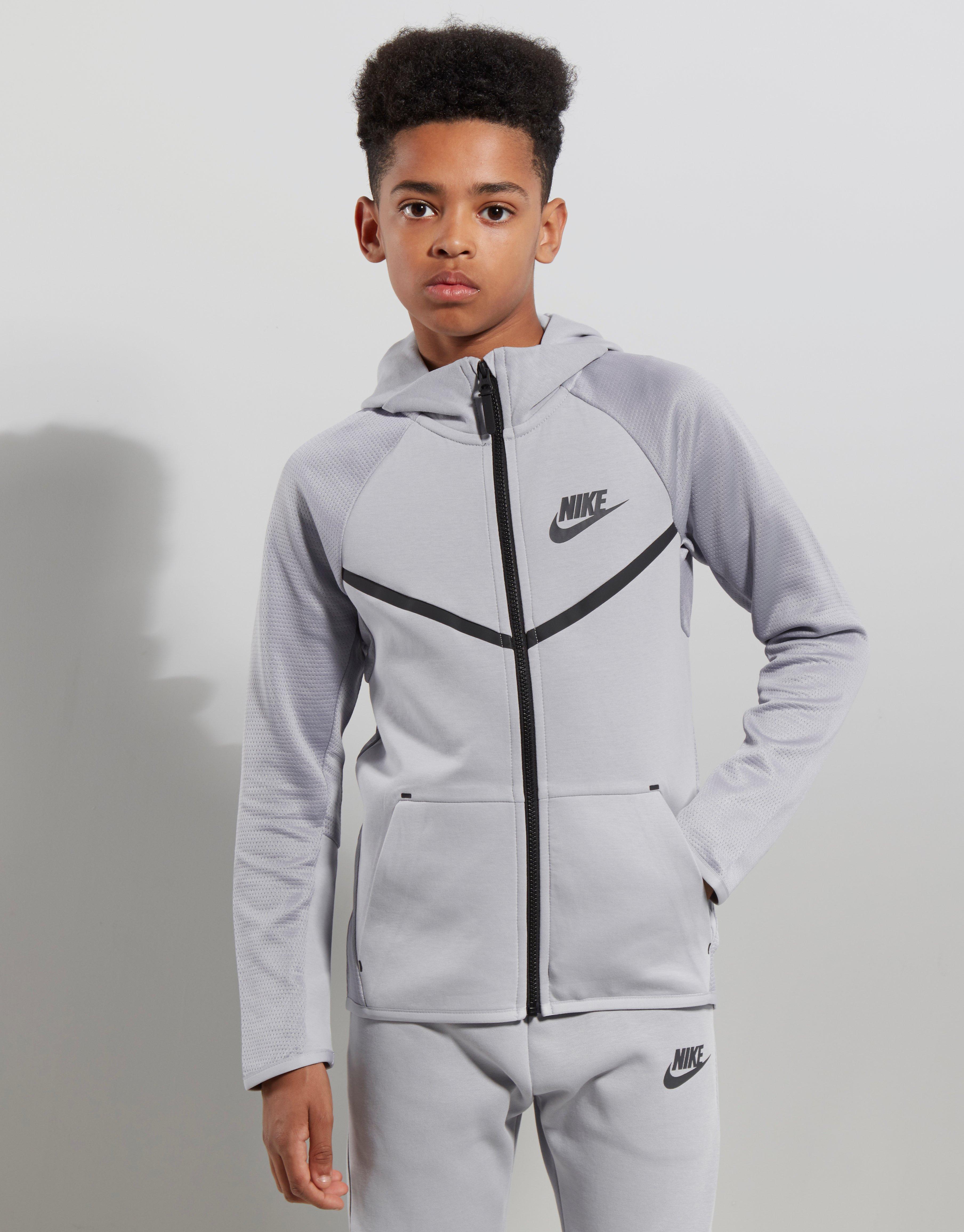 nike tech poly full zip hoodie