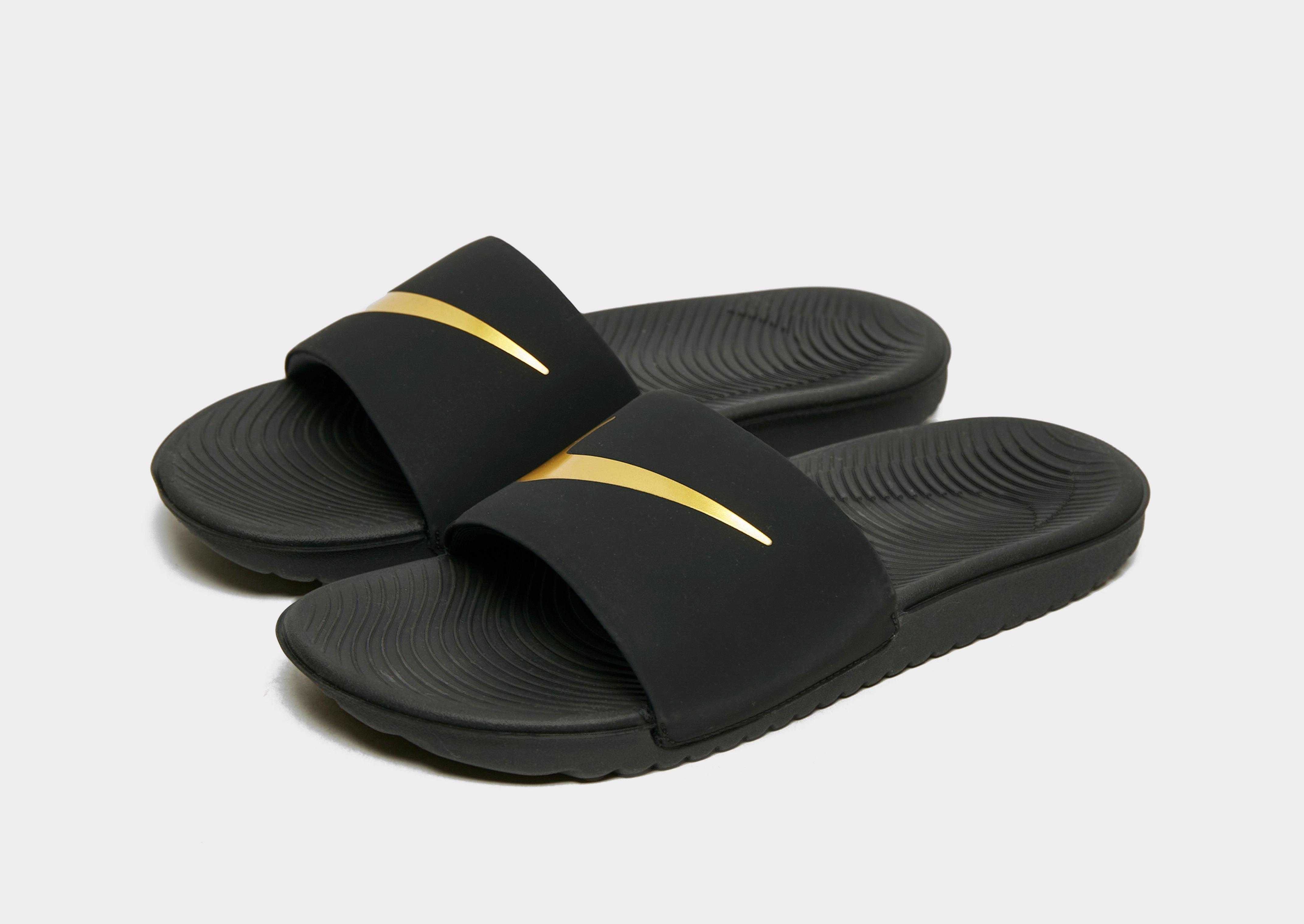 nike kawa slides junior