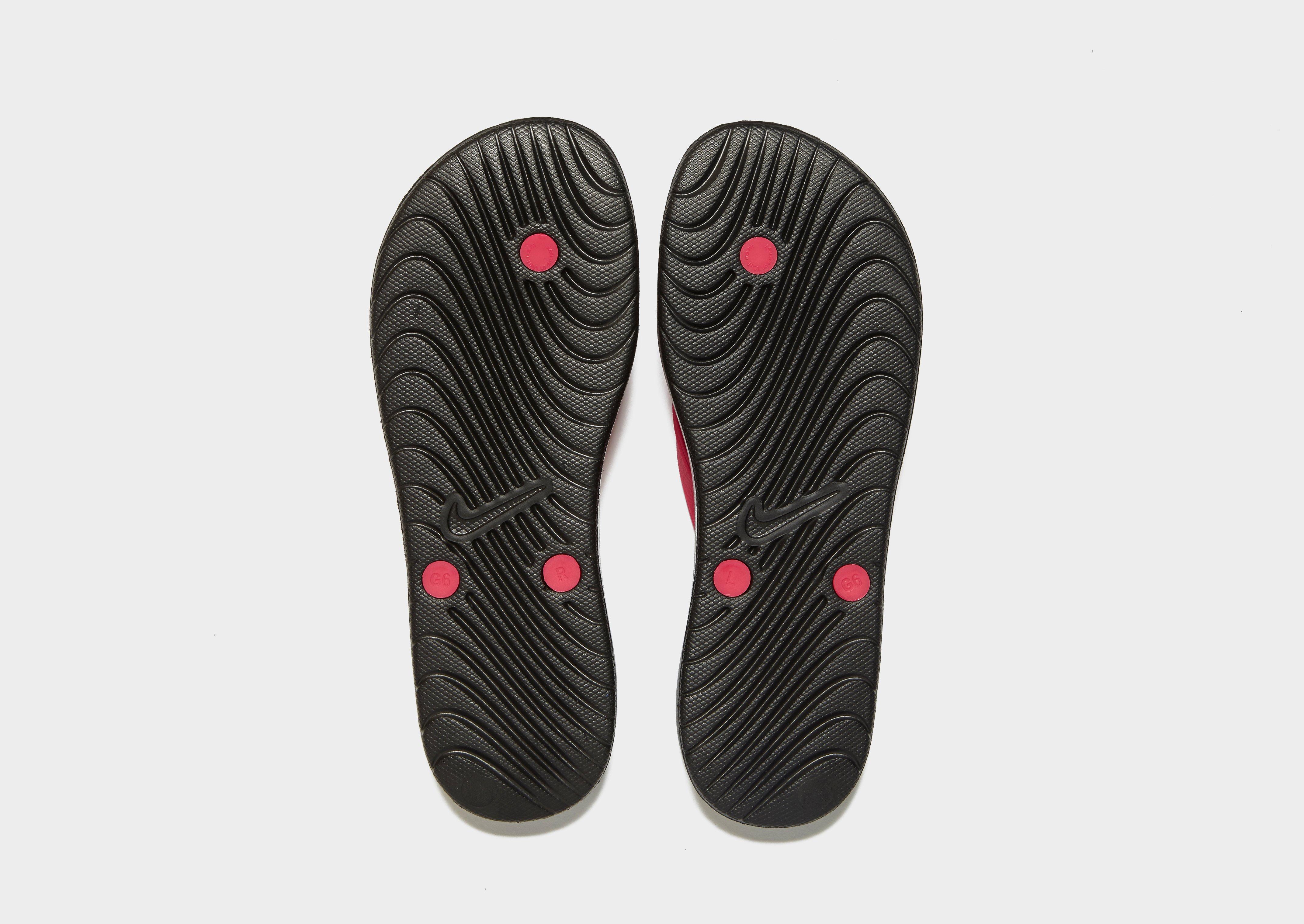 nike solay flip flops junior