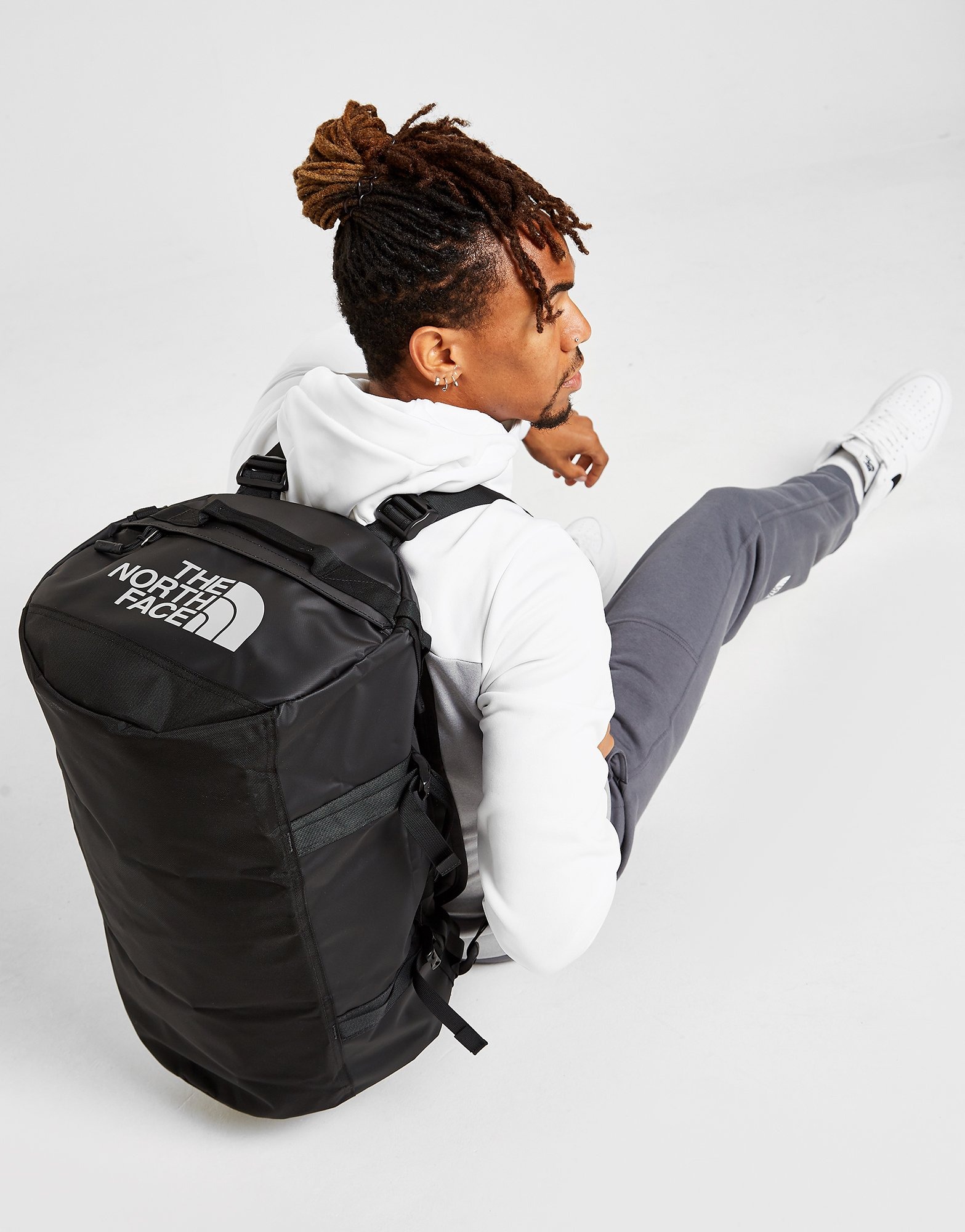 Zwart The North Face Medium Base Camp Duffle Bag Jd Sports