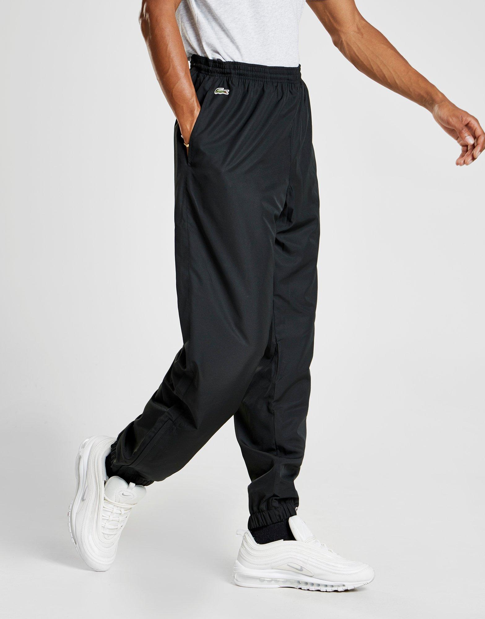 Black Lacoste Guppy Track Pants | JD Sports