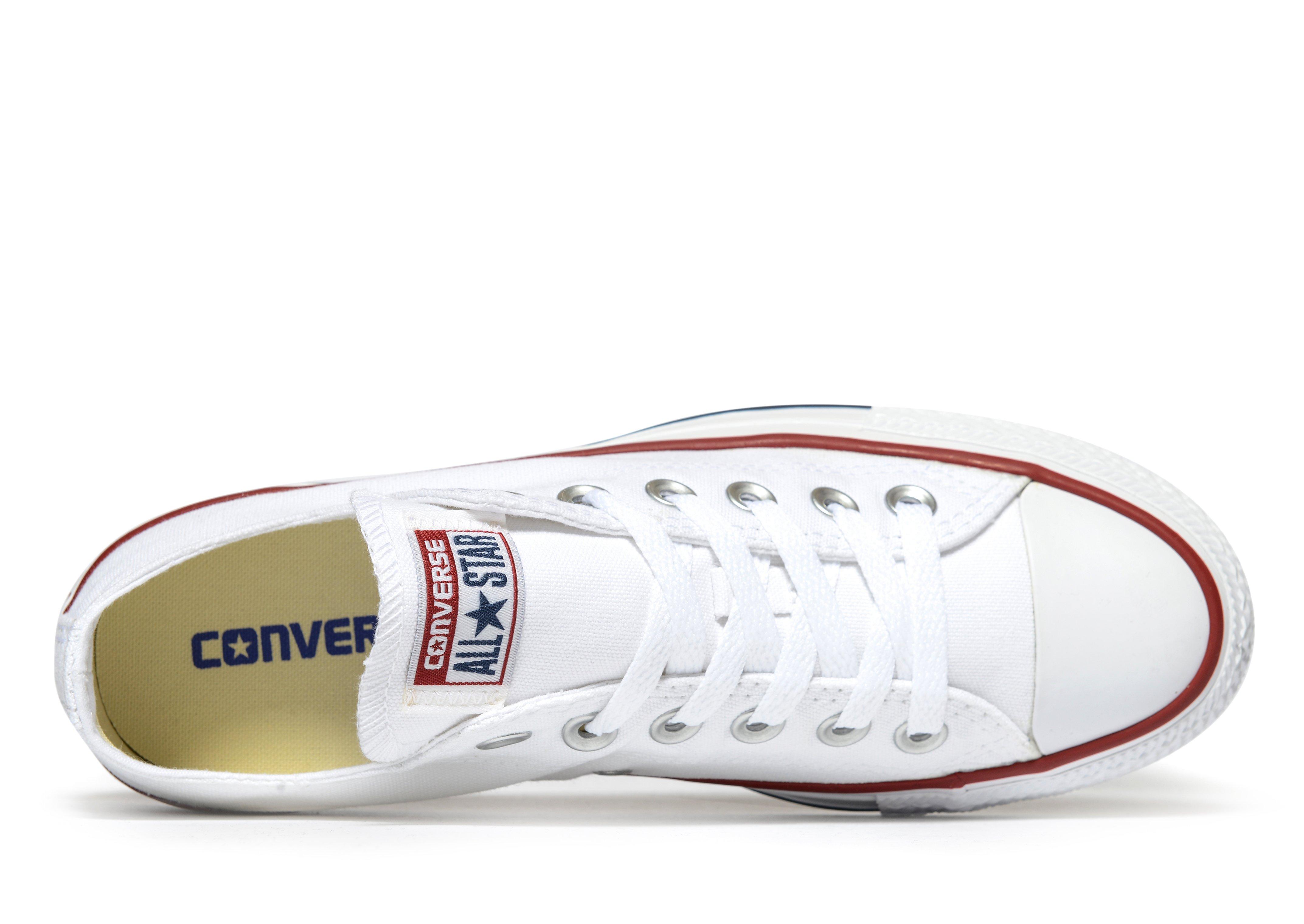 womens converse white all star oxford trainers