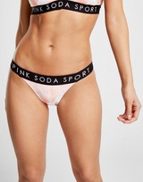 Pink Soda Sport Tropical Bikini Bottoms