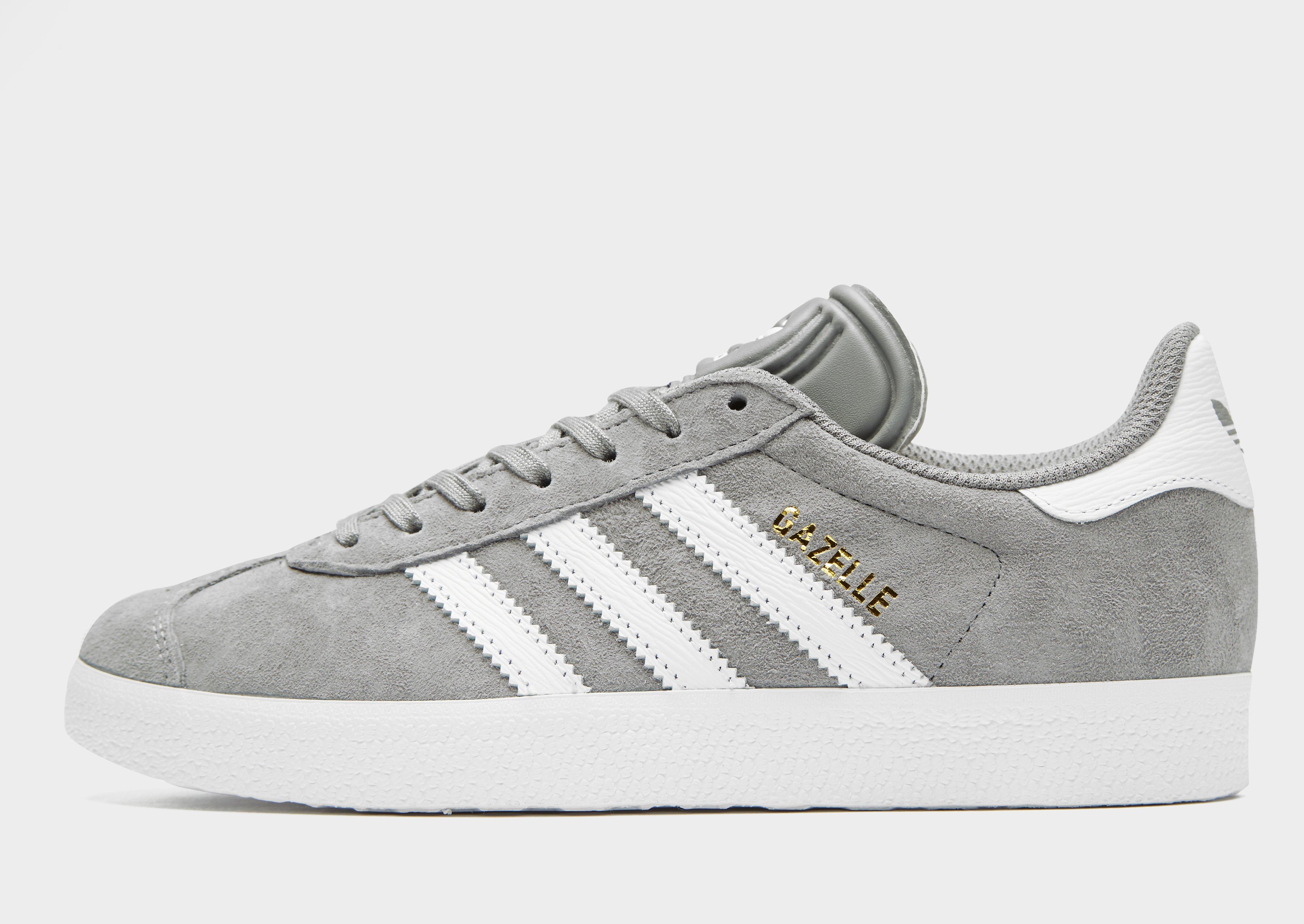 adidas gazelle womens gray