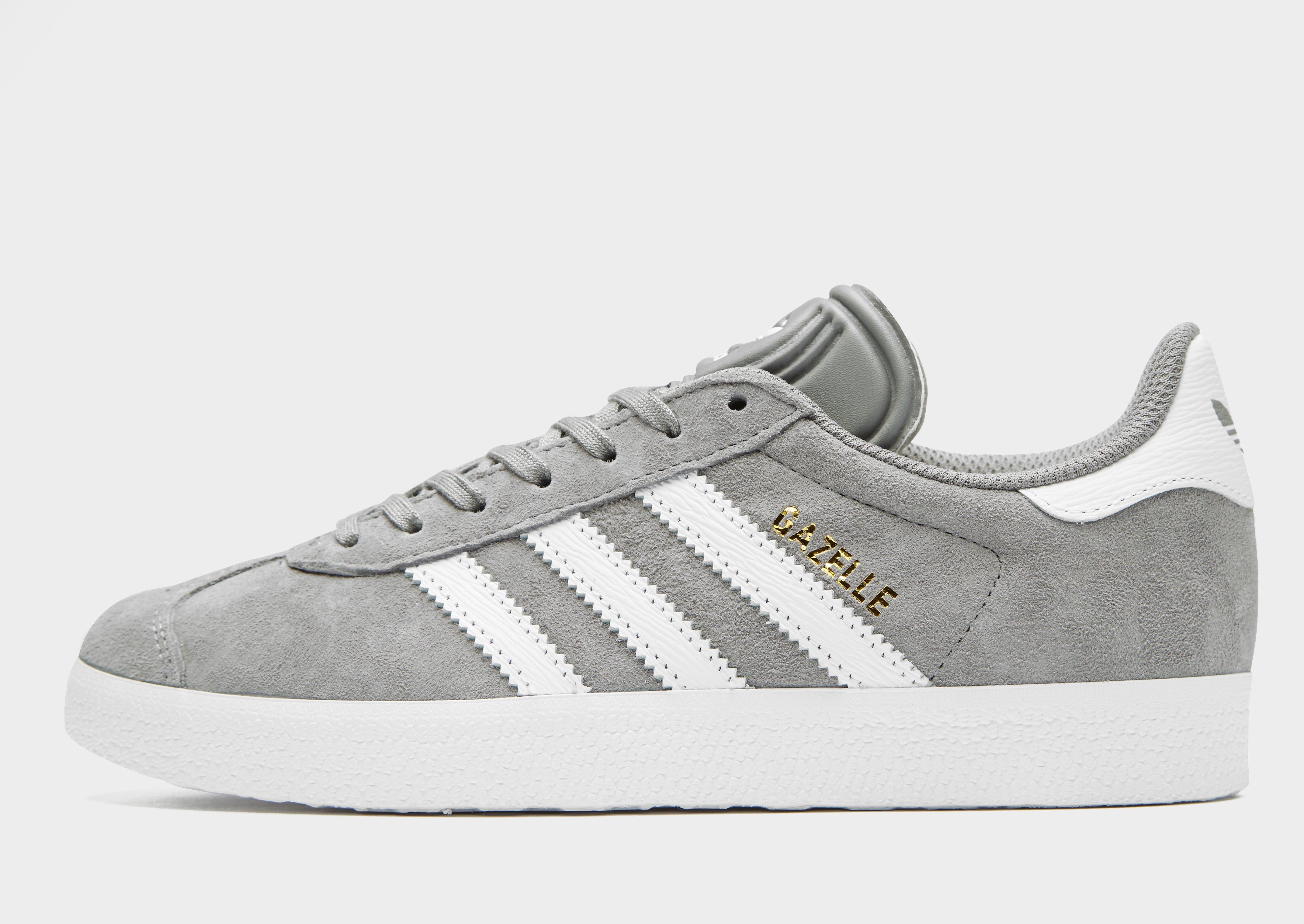 adidas gazelle gray womens