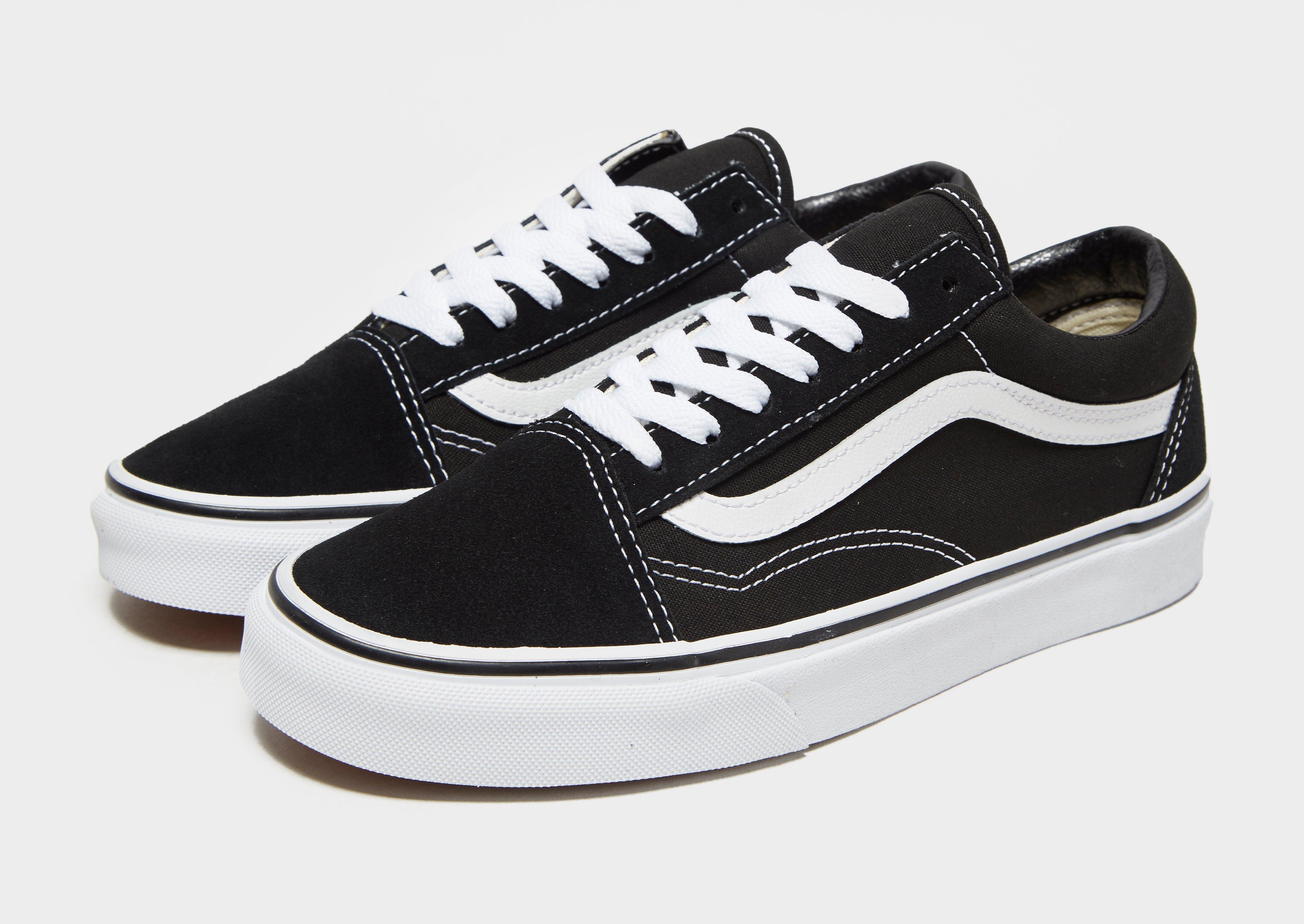 Black Vans Old Skool Women's | JD Sports