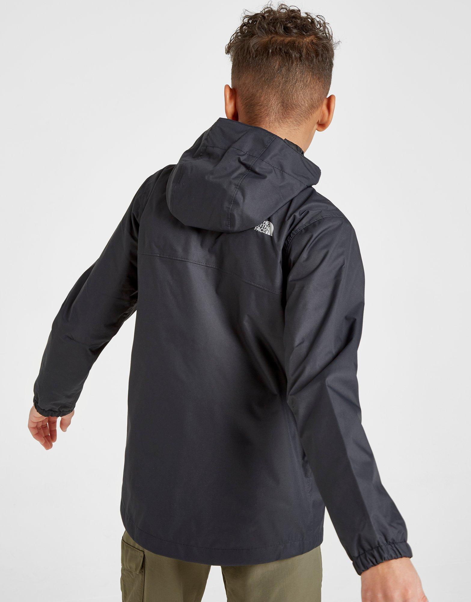 the north face resolve jacket junior black