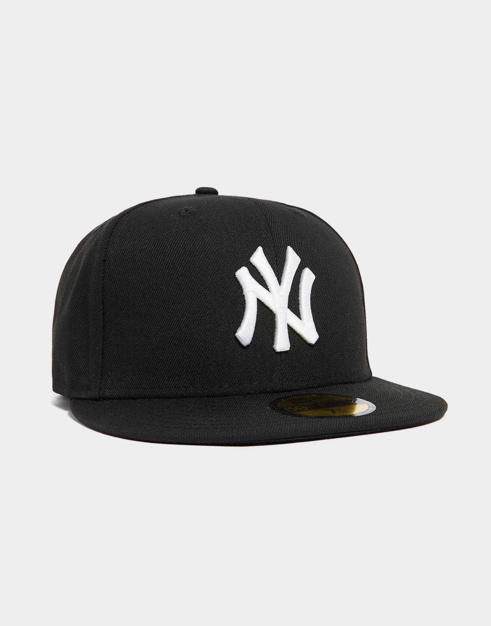 NEW YORK YANKEES 27TH CHAMPIONSHIP BLACK RED BRIM NEW ERA FITTED