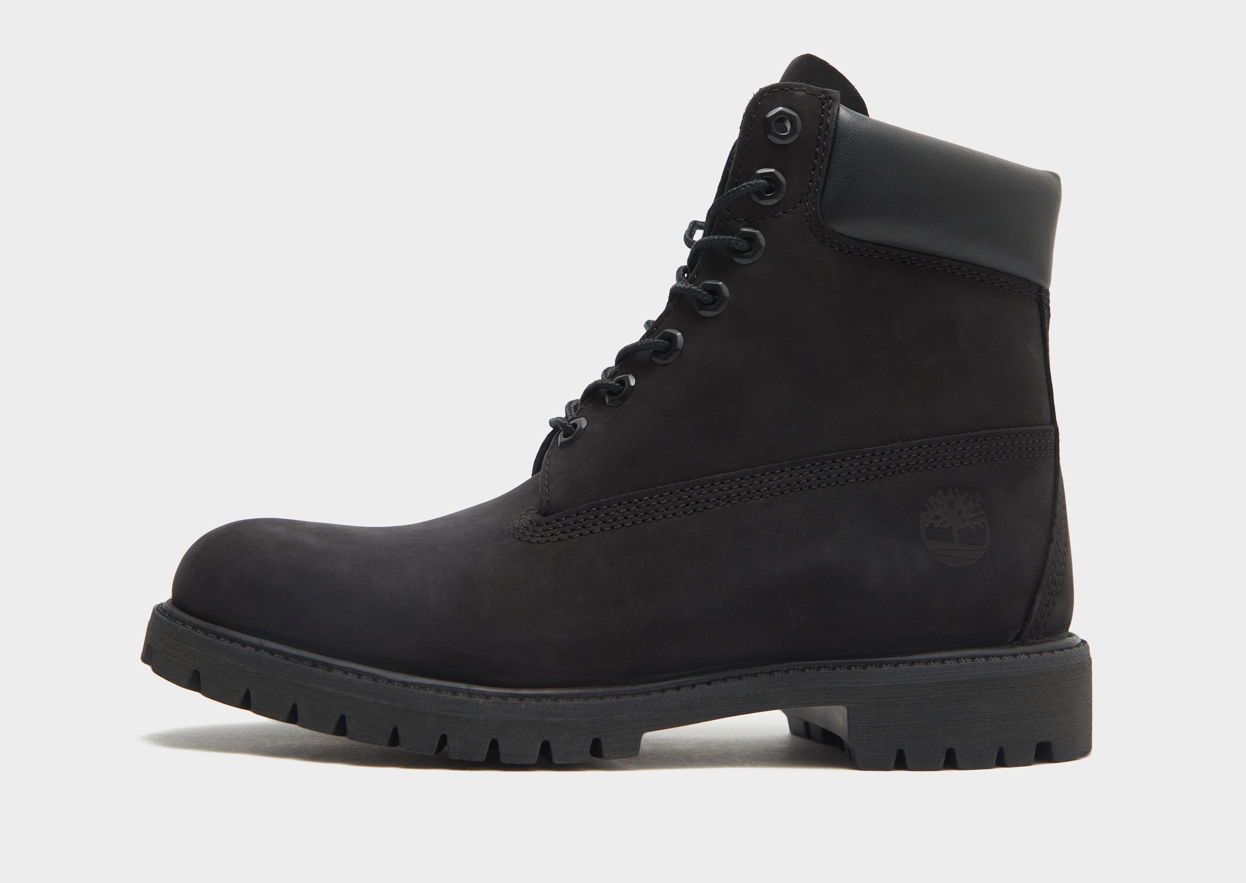 black timberland premium boots