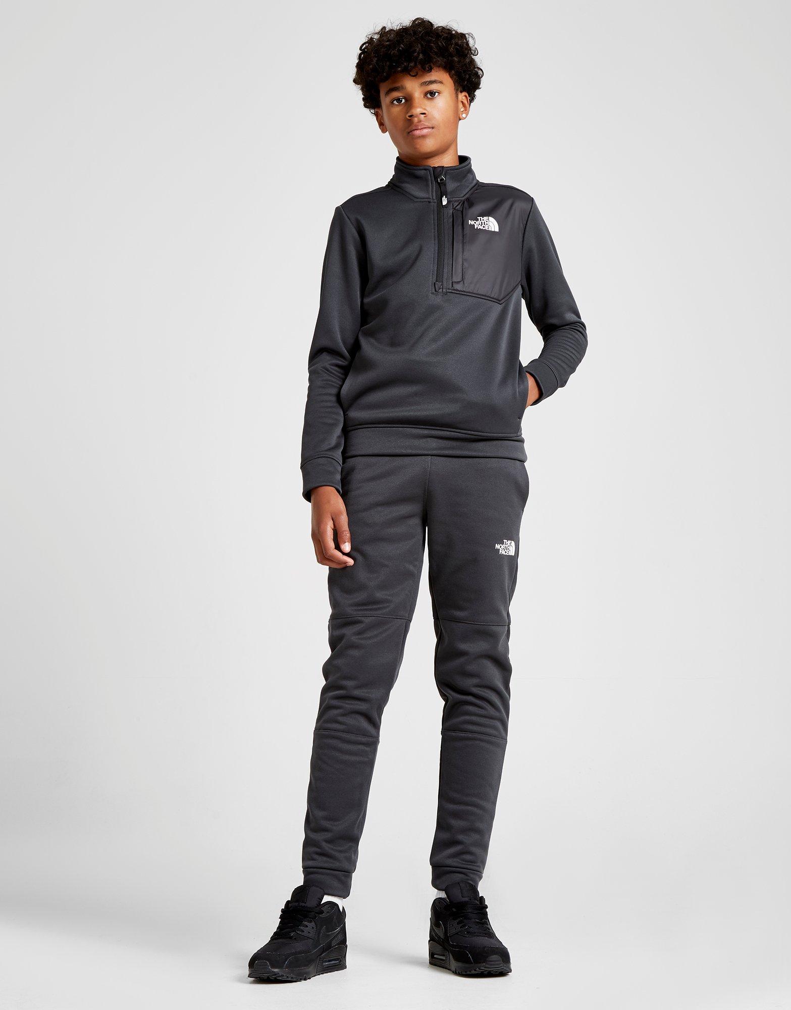 jd north face tracksuit junior