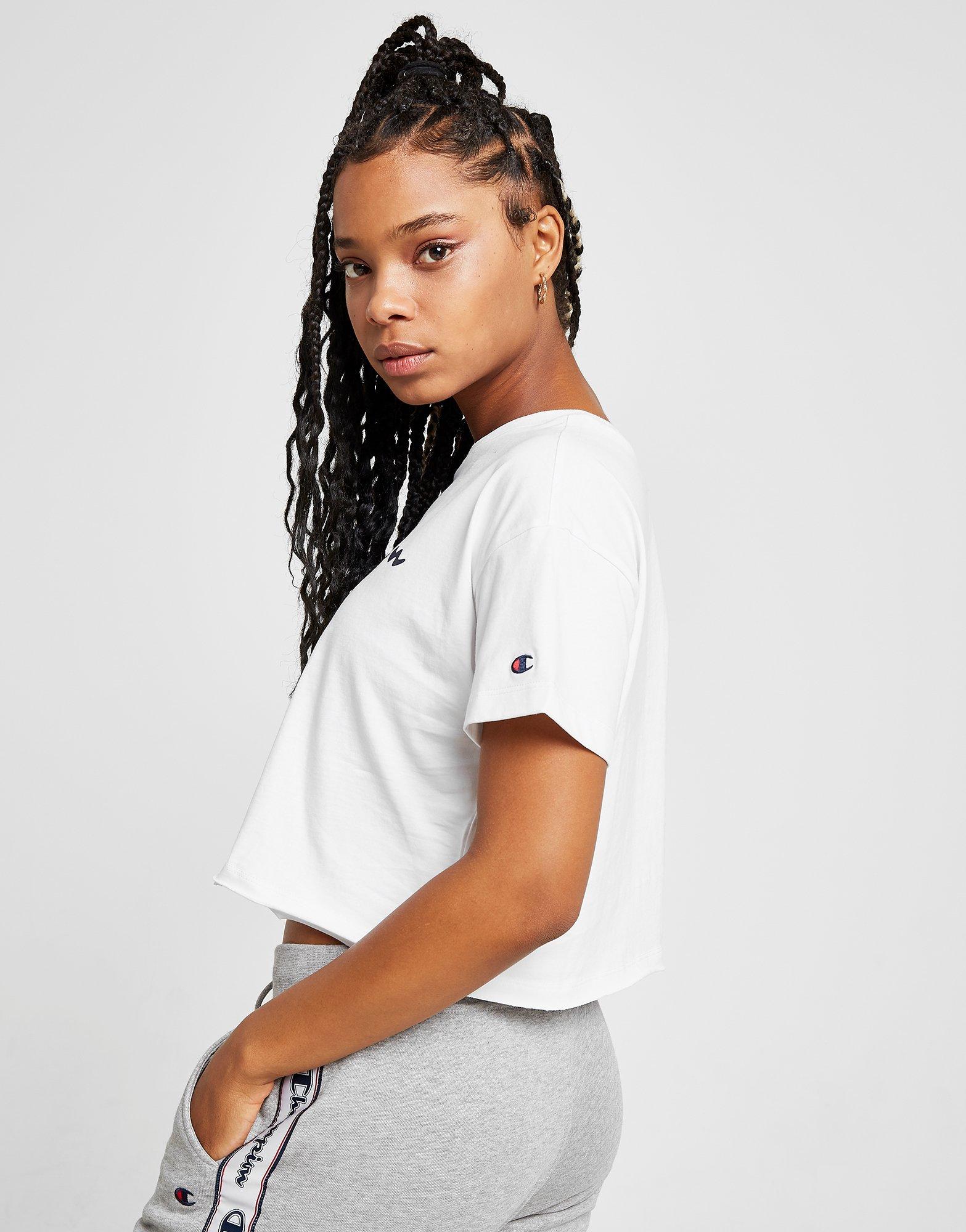 champion crop tshirt