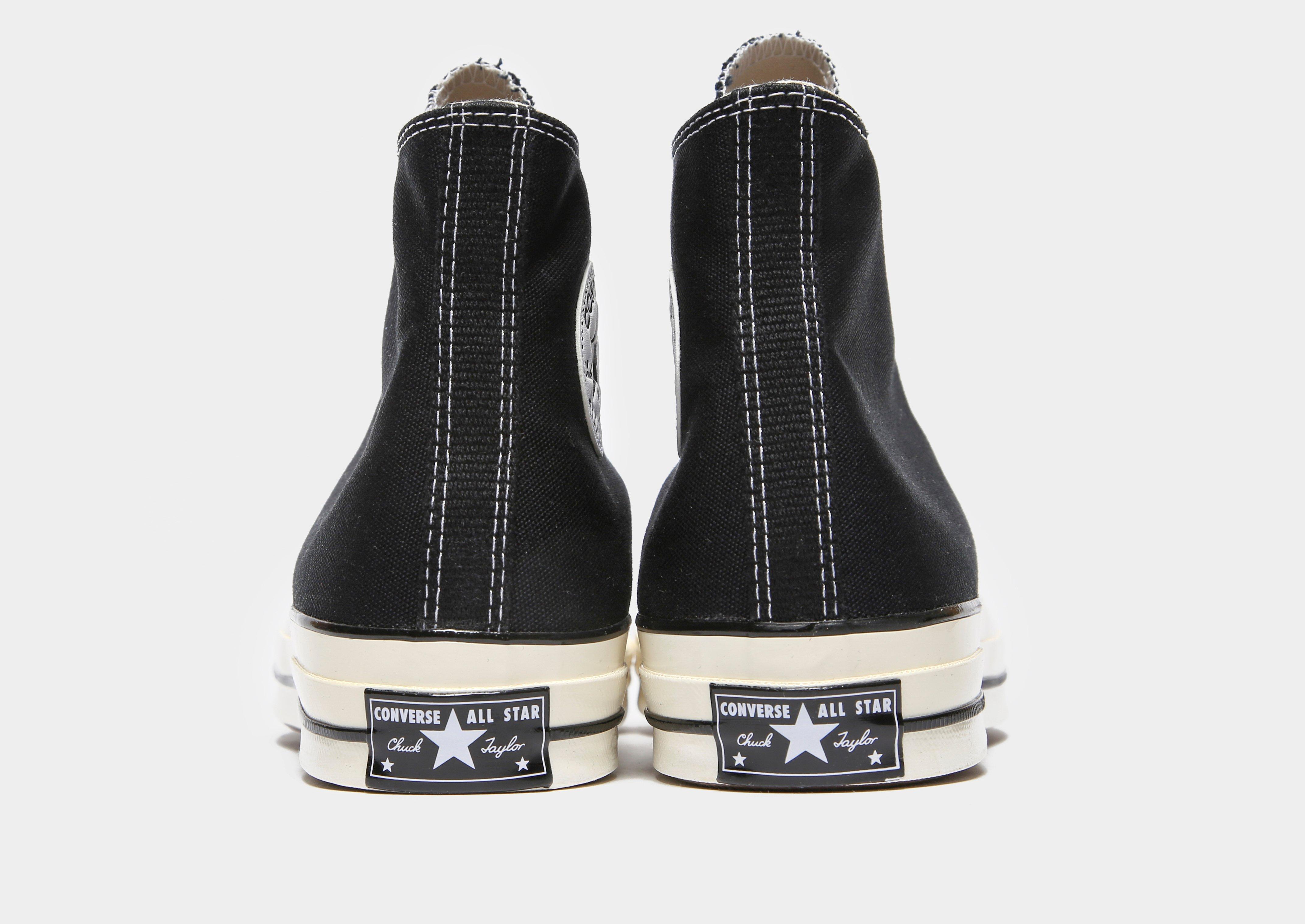 Jd sports outlet black leather converse