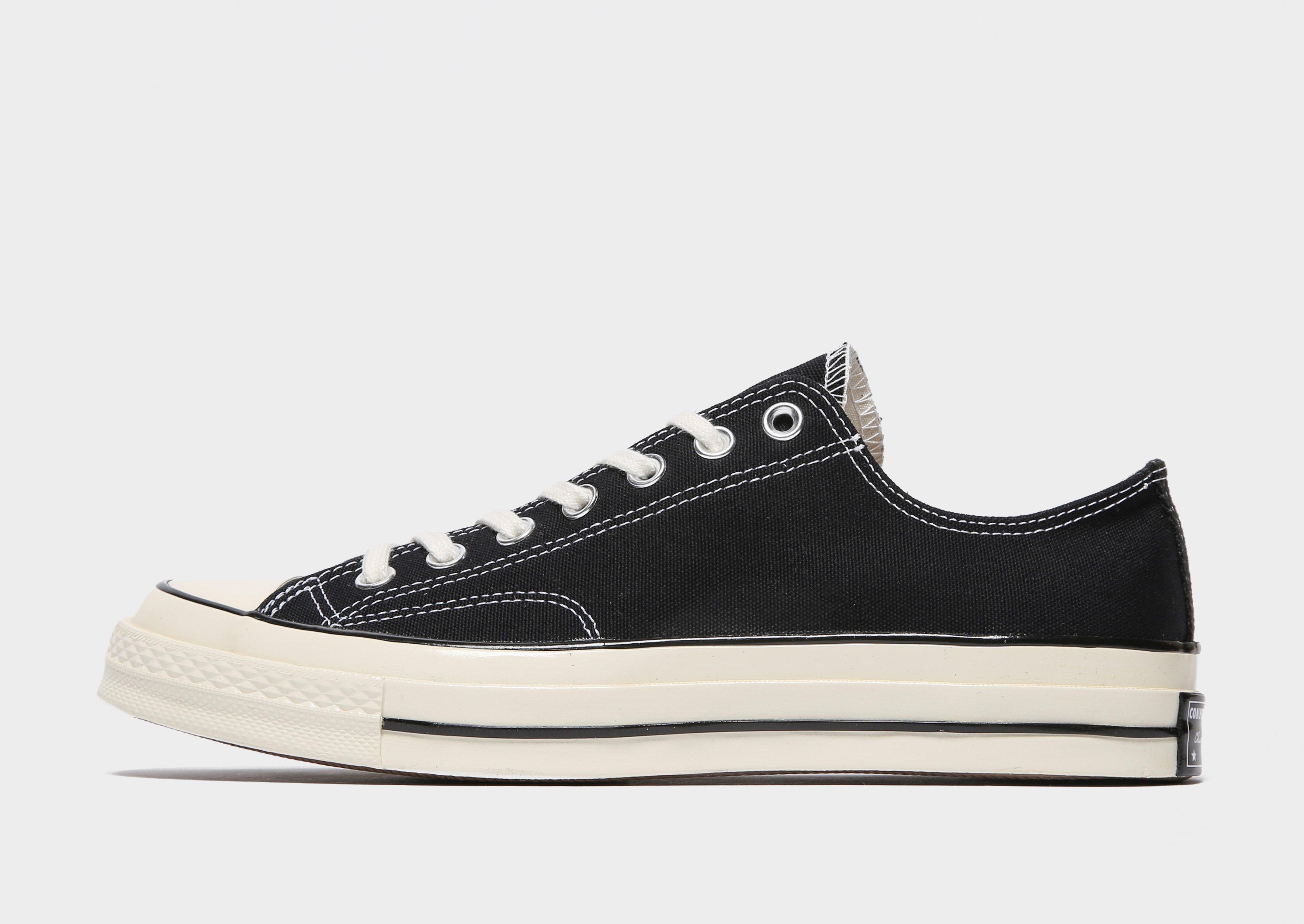 converse chuck 70 black low