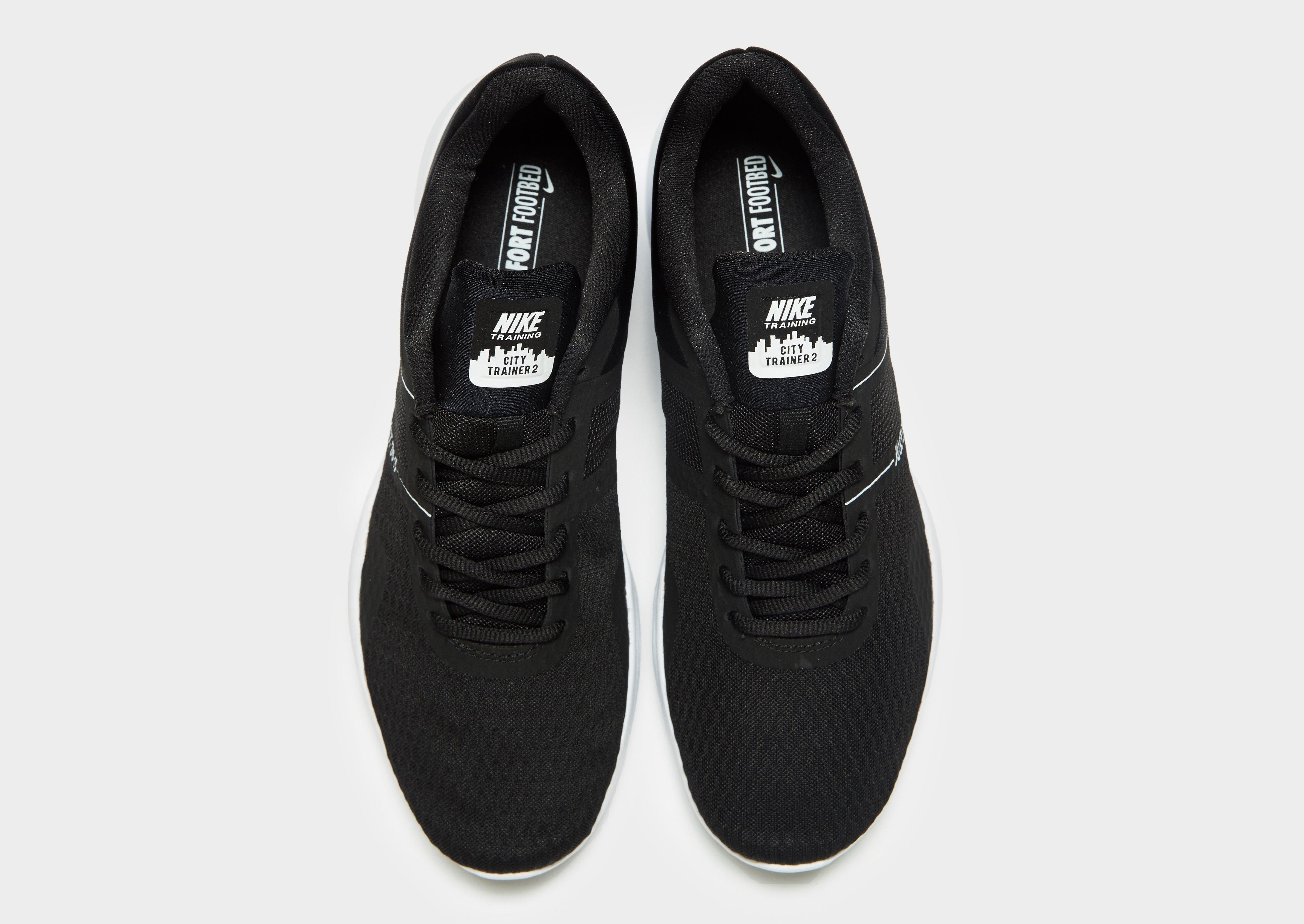 nike women black trainers