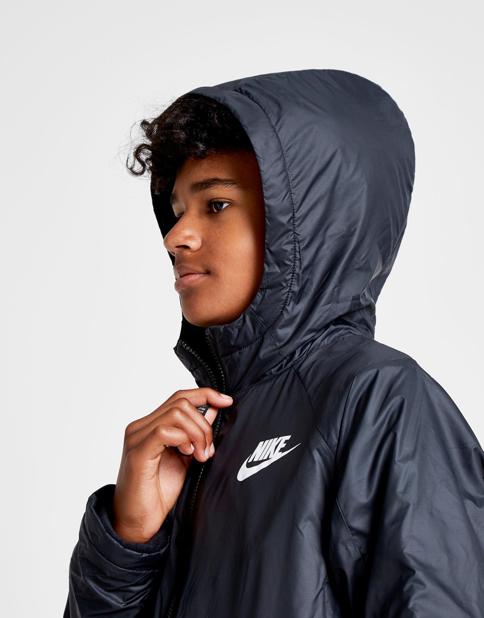 nike fleece lined jacket junior