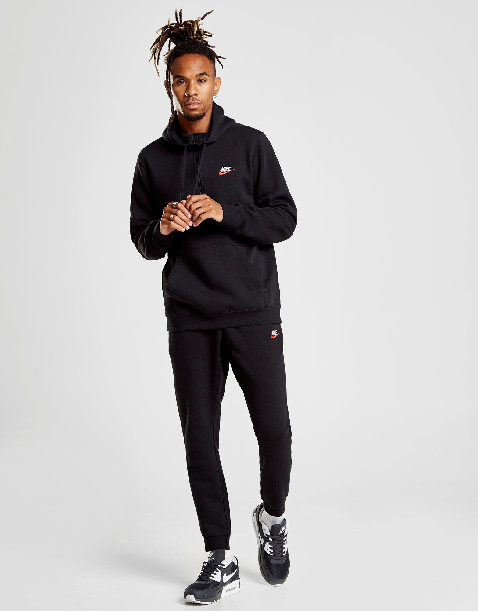 black nike foundation joggers