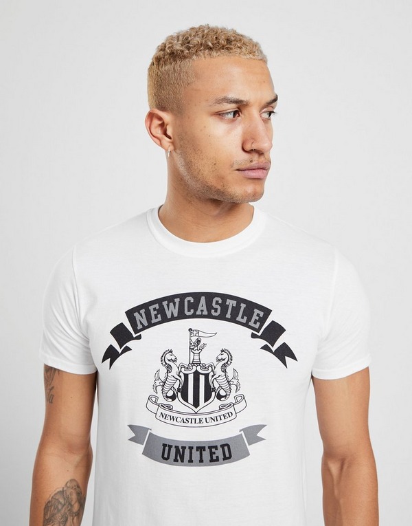 Official Team T-shirt Newcastle United con striscione