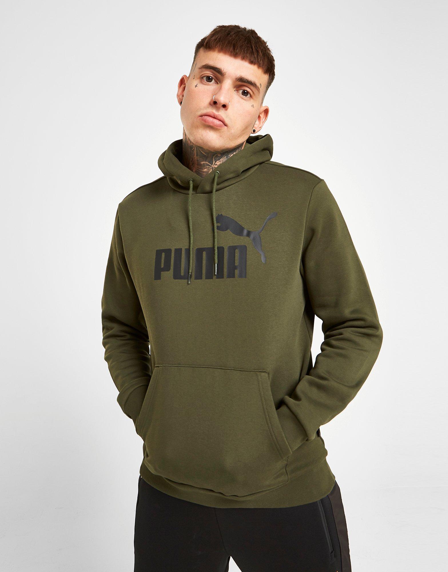 green puma hoodie