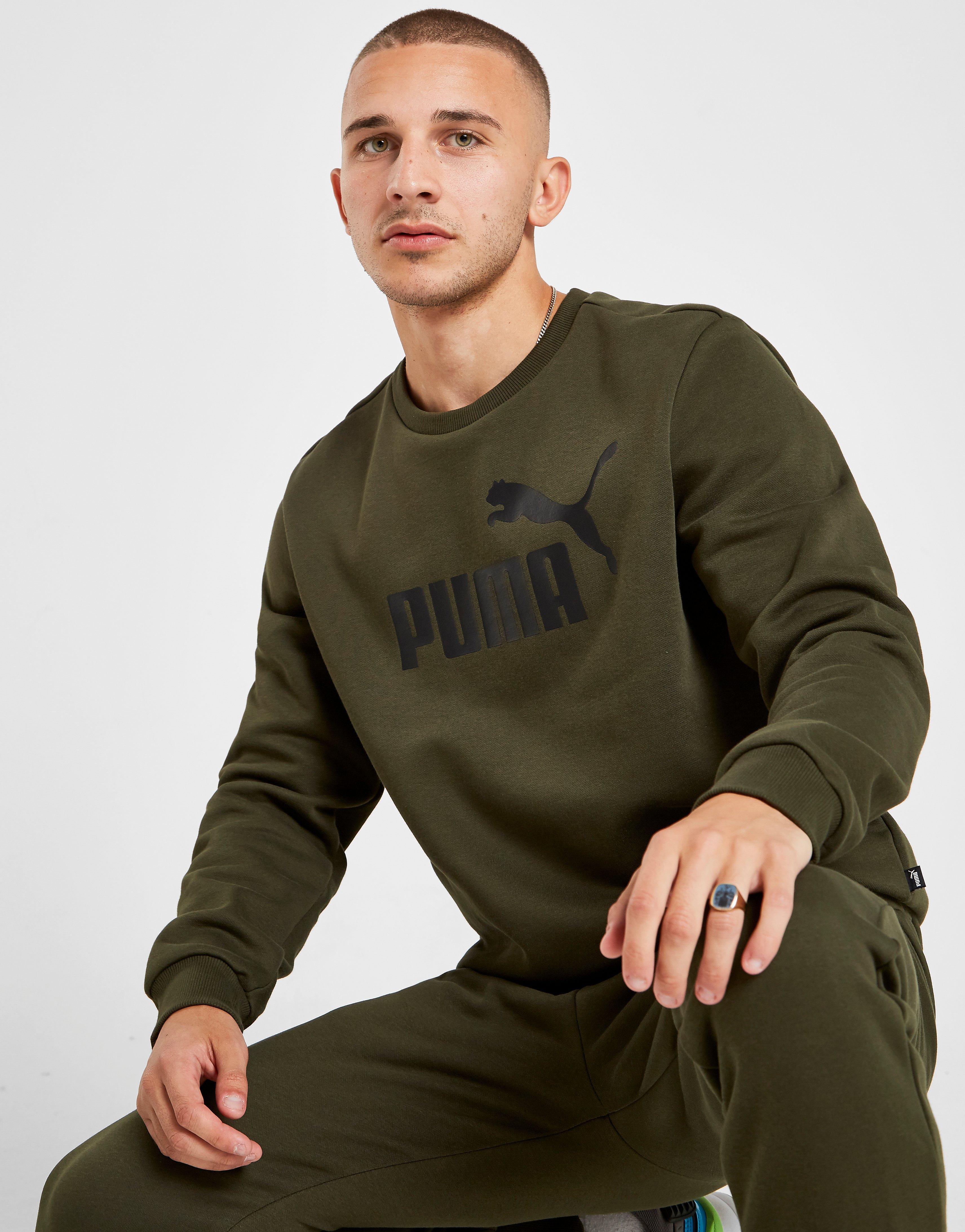 puma core logo sweatshirt