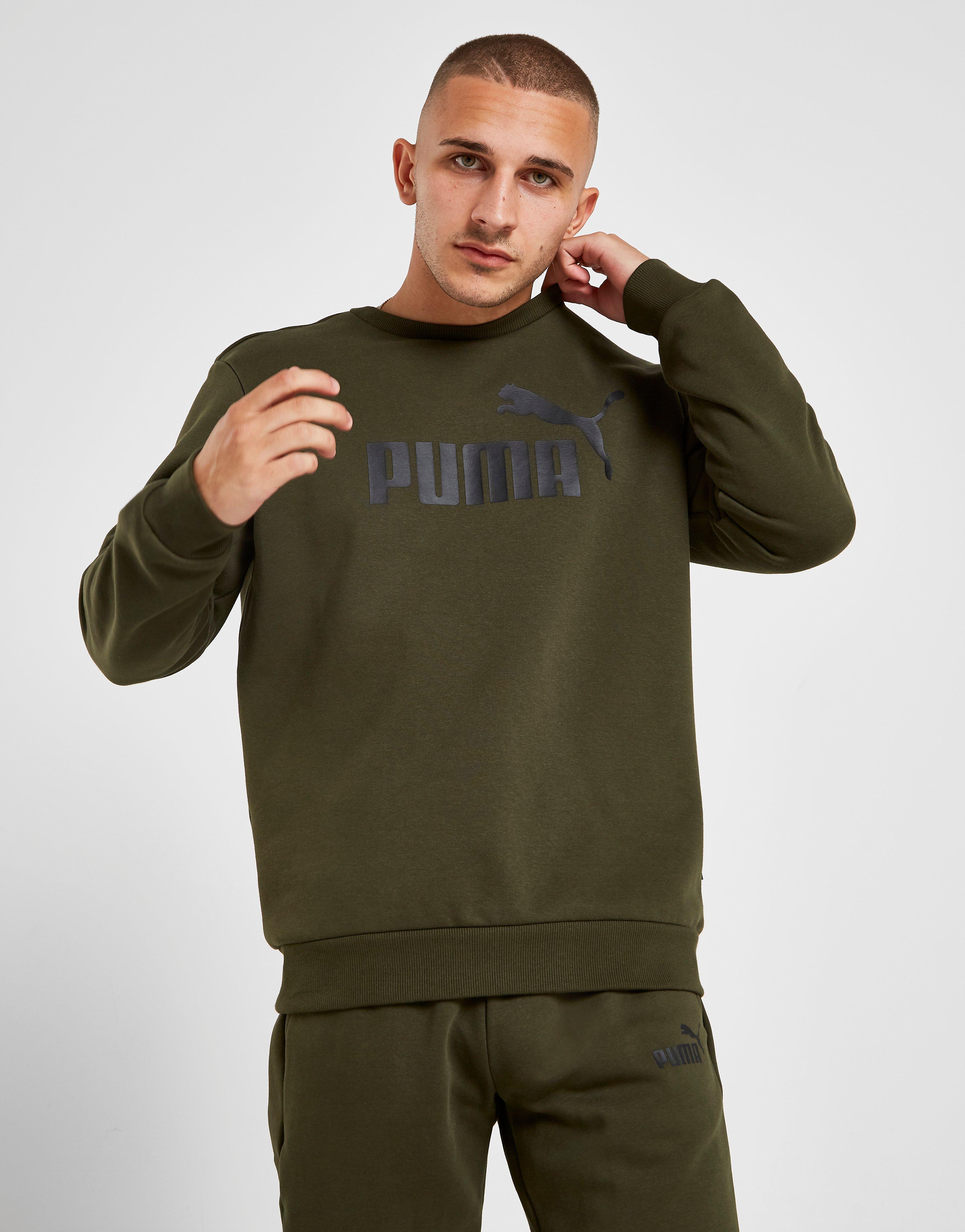 puma jumper green