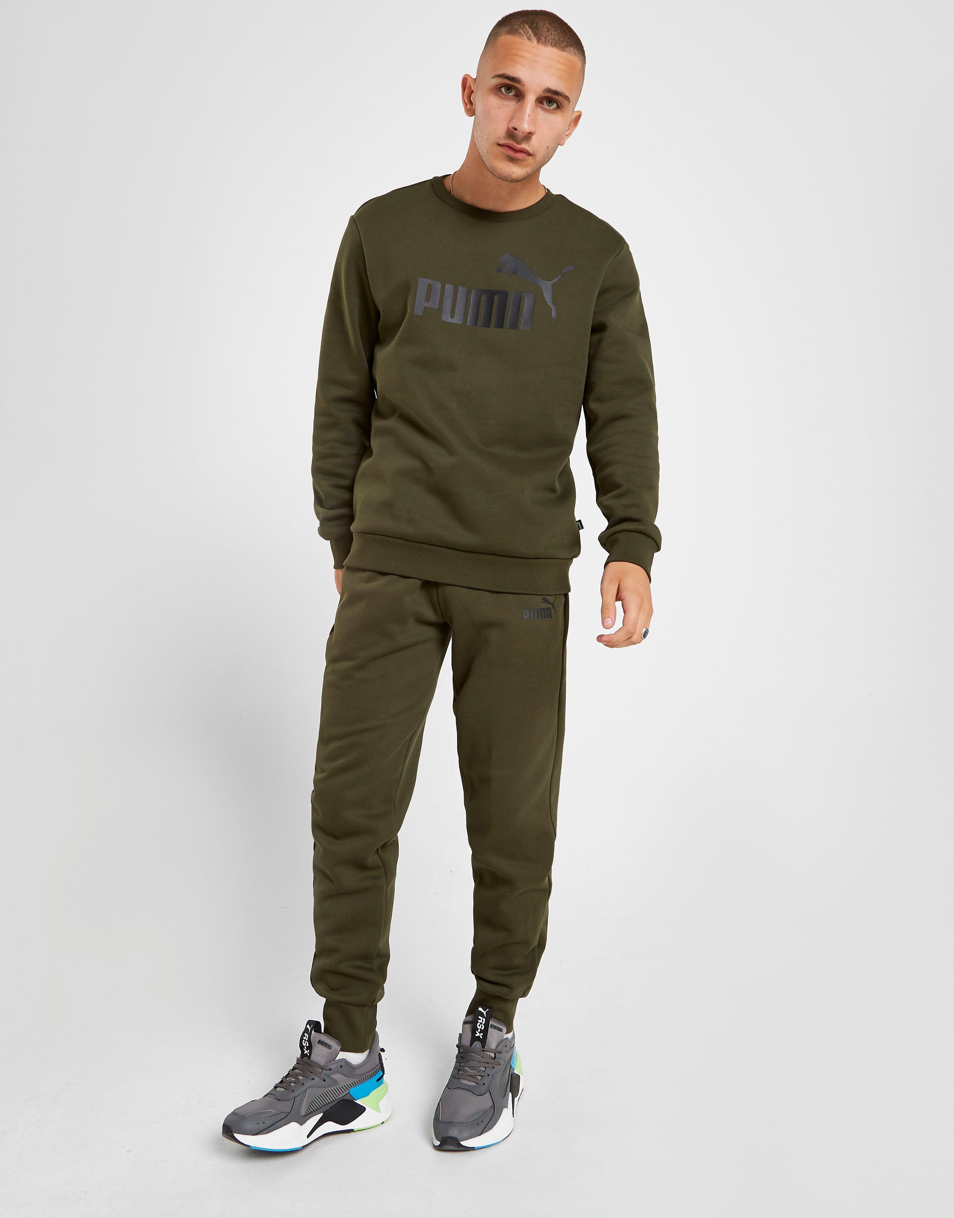 puma men's fleece joggers