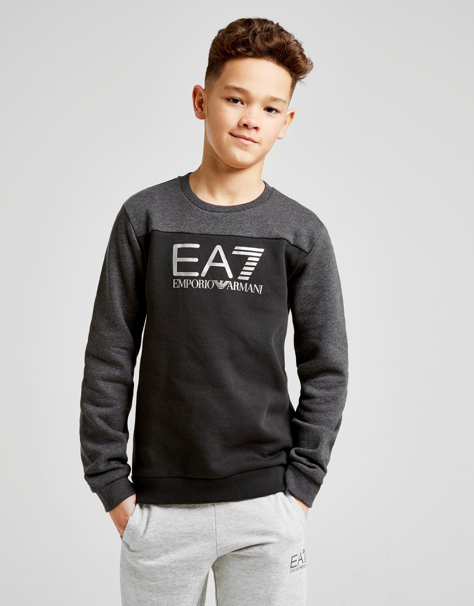 armani sweatshirt junior