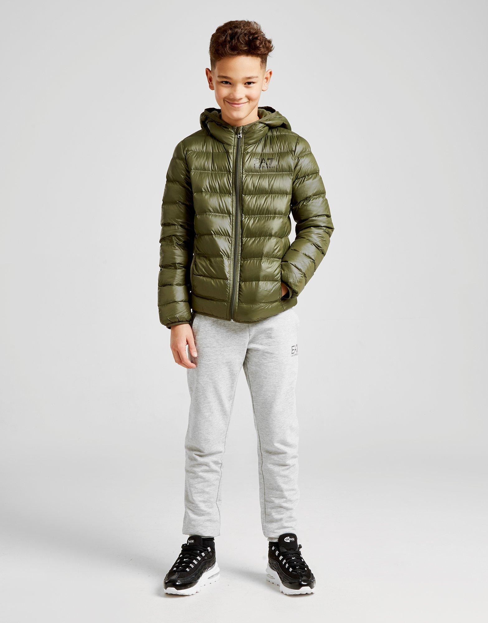 emporio armani ea7 core down jacket junior