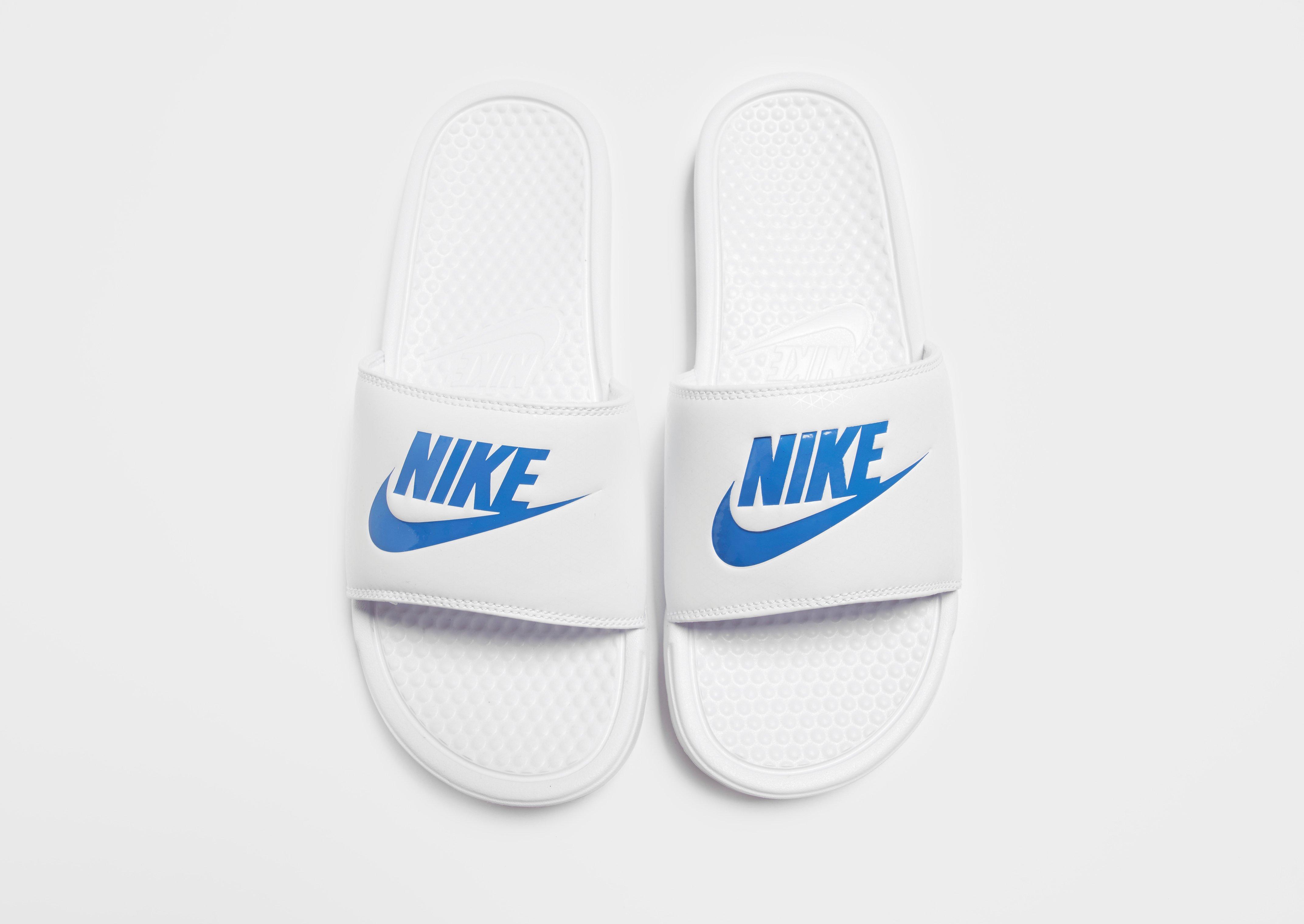 nike chanclas blancas