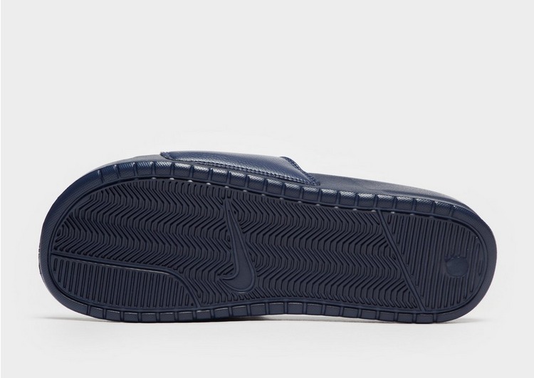 nike benassi slides blue