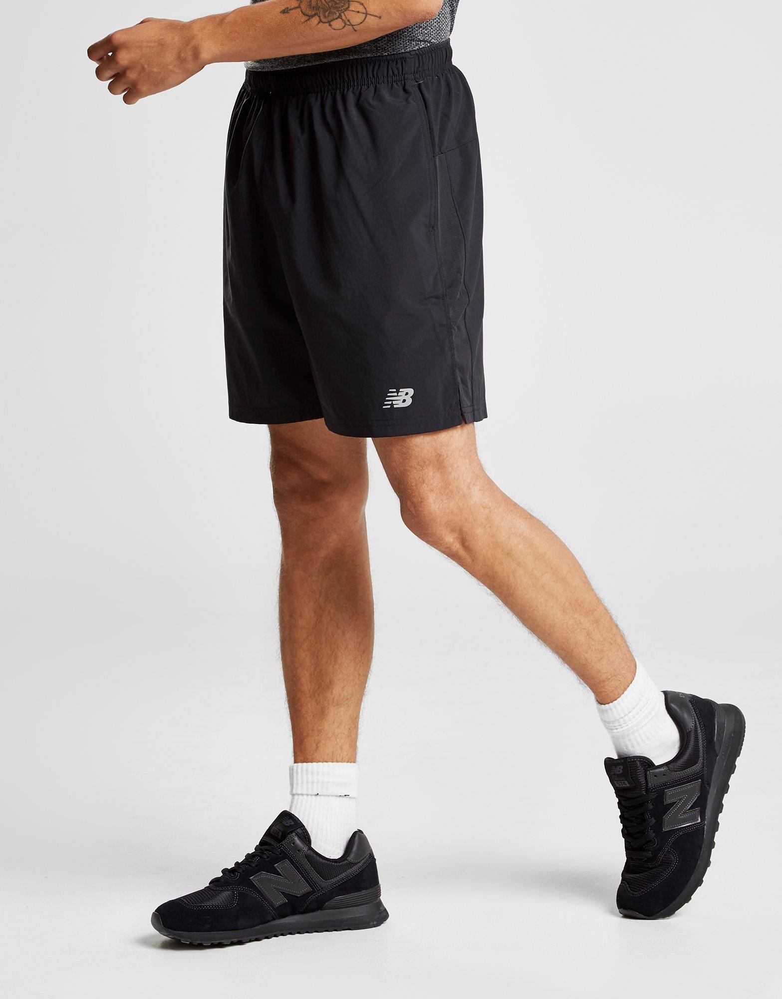 new balance core running shorts