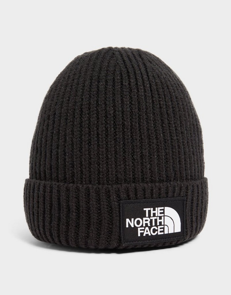 Black The North Face Logo Beanie | JD Sports UK