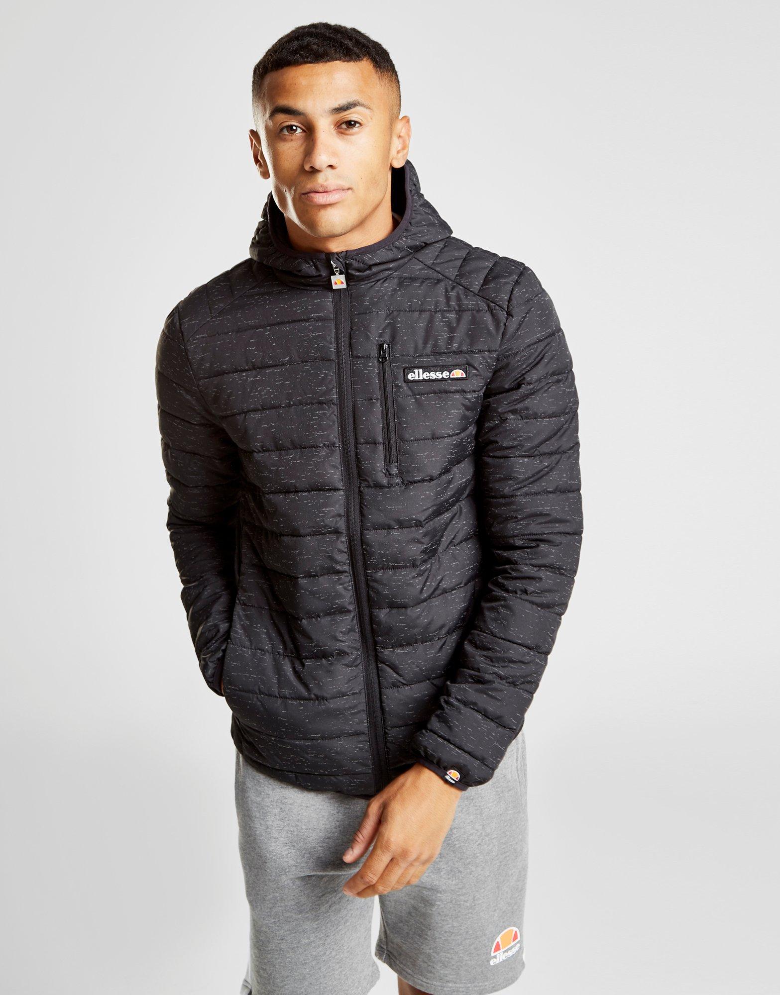 ellesse lobinos reflective padded jacket