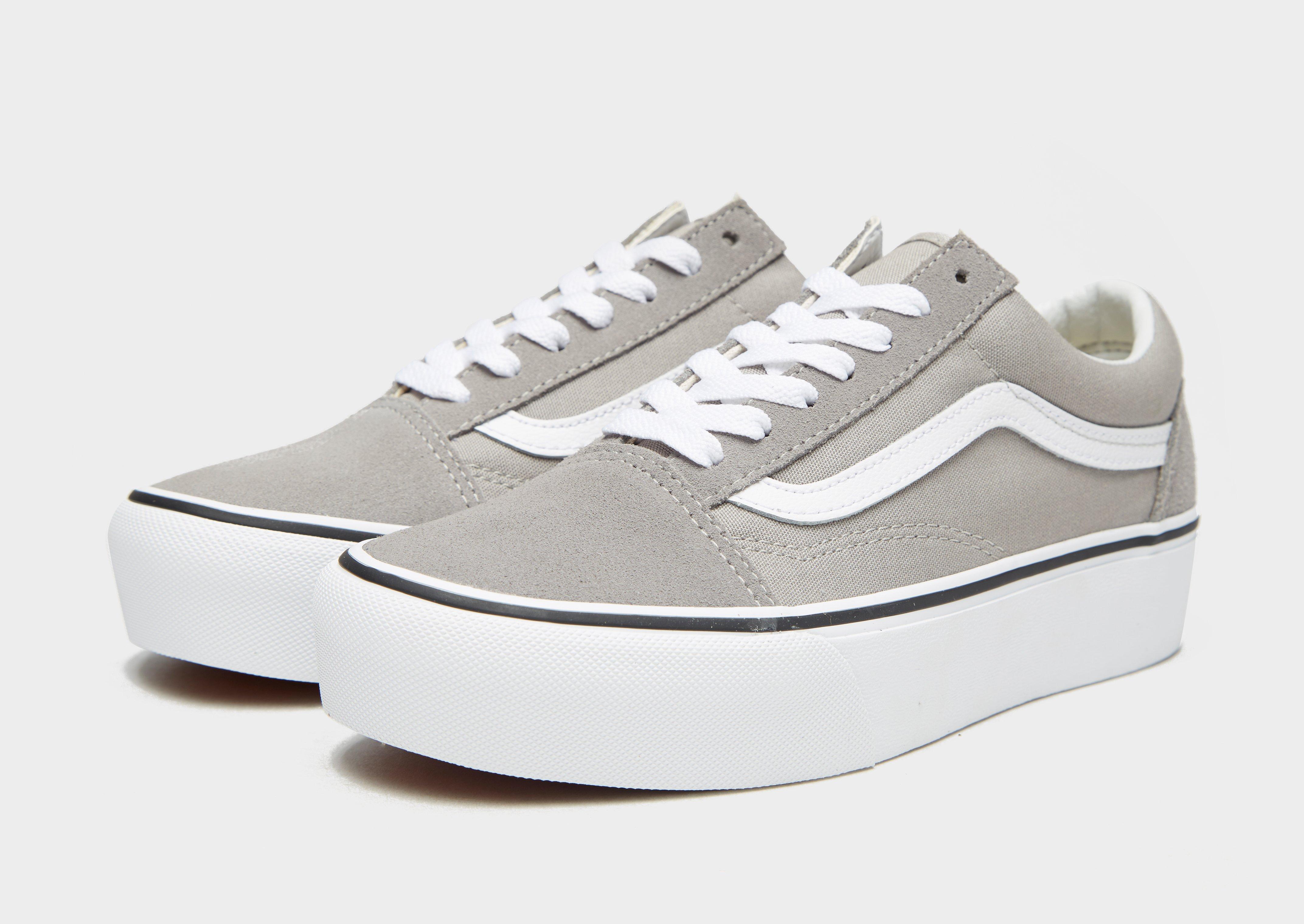 vans plataforma beige