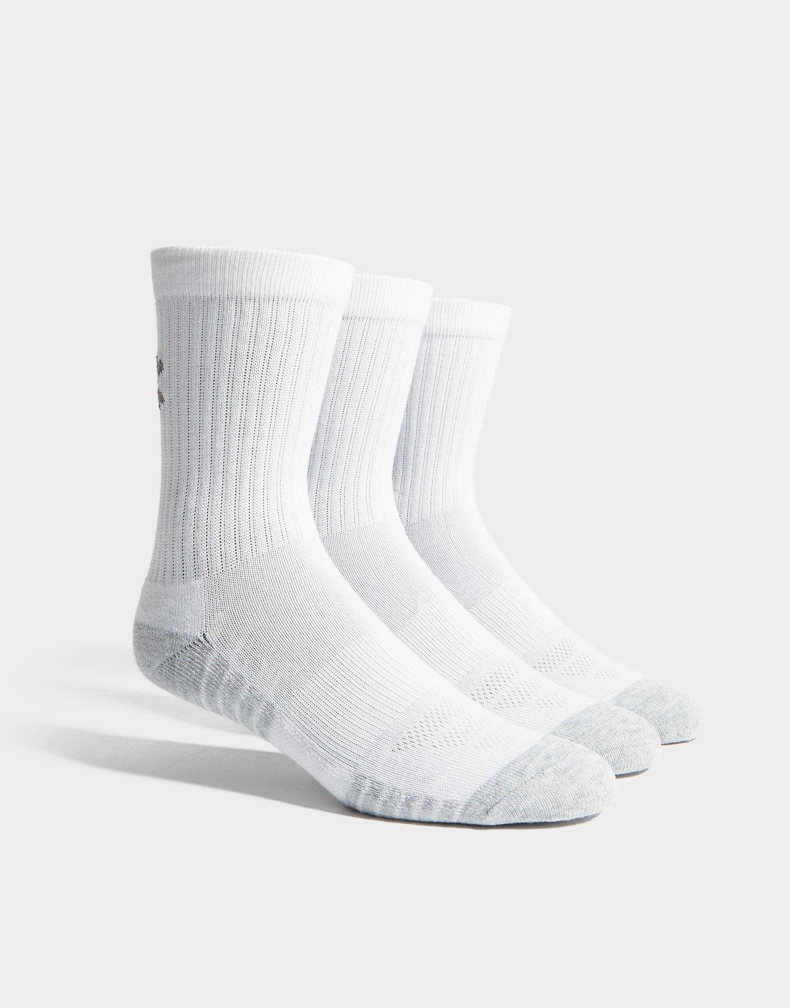 under armour white ankle socks