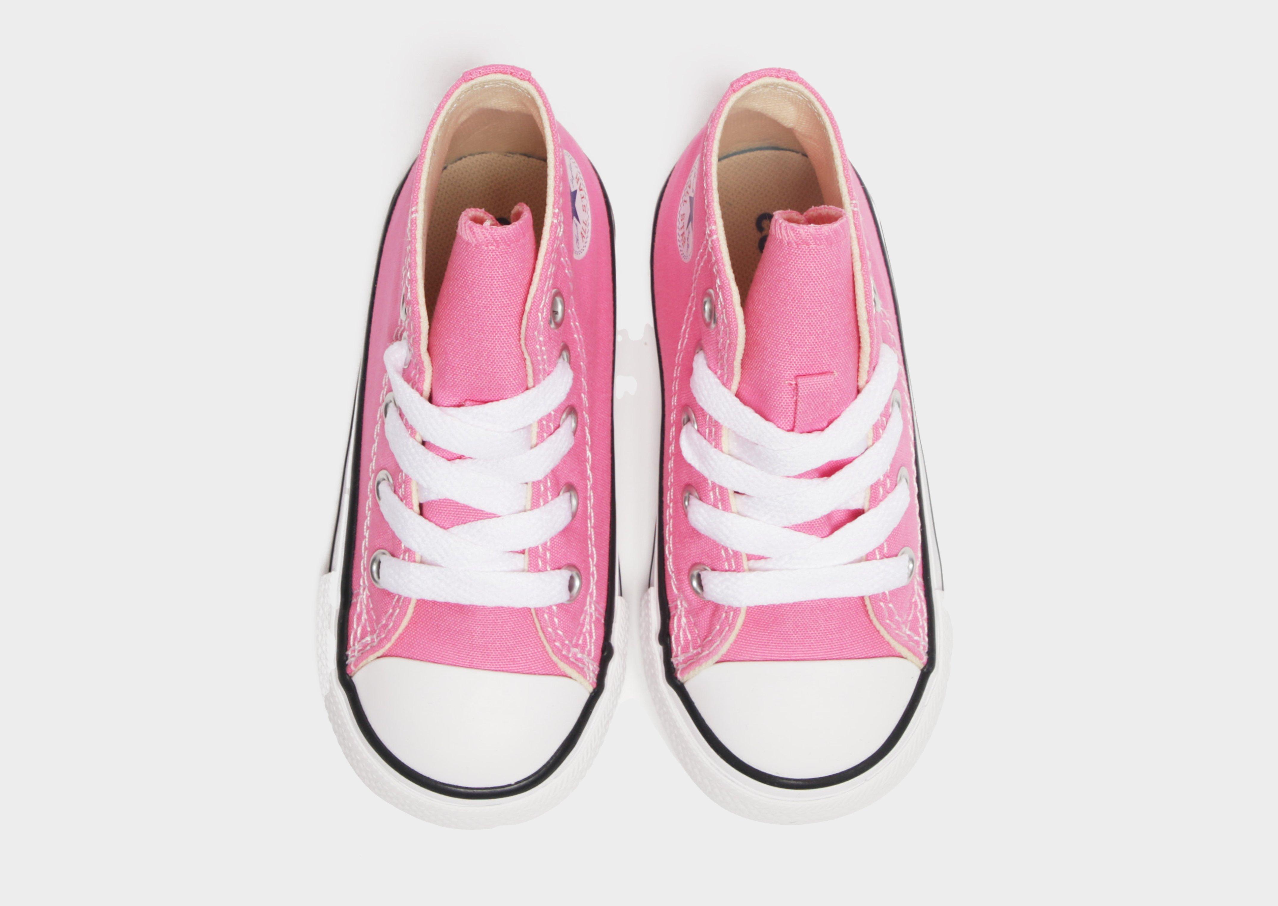 Hot pink baby converse on sale