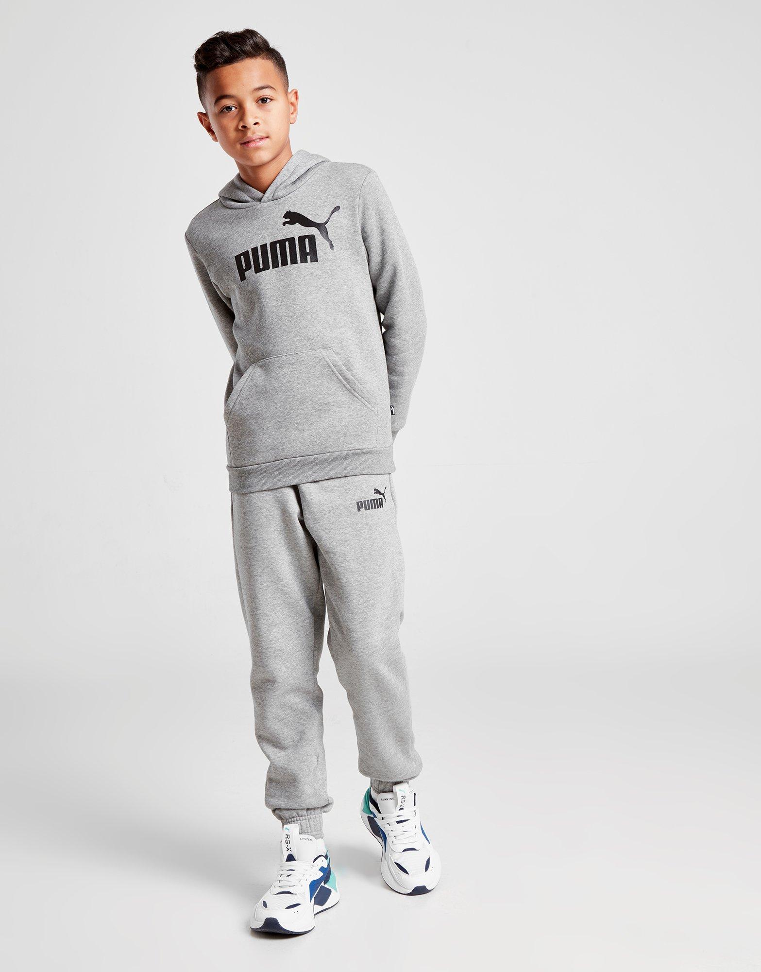 puma core logo track pants junior