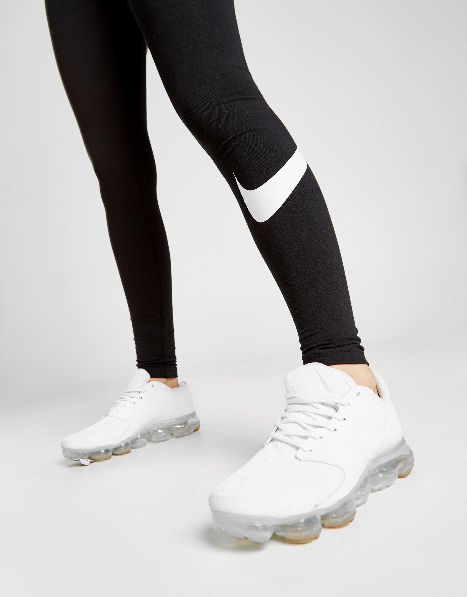 nike high waisted swoosh leggings