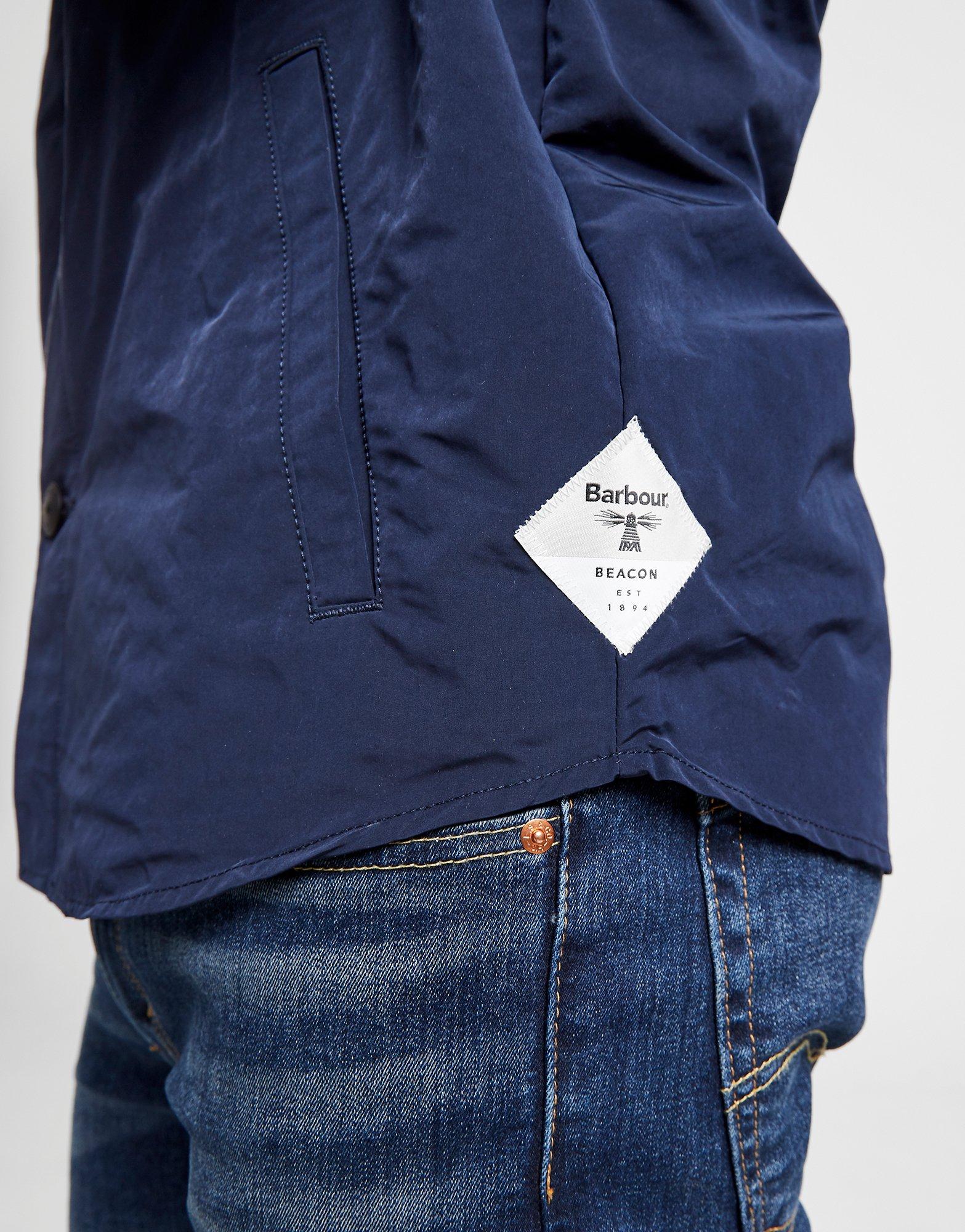 barbour beacon askern overshirt navy