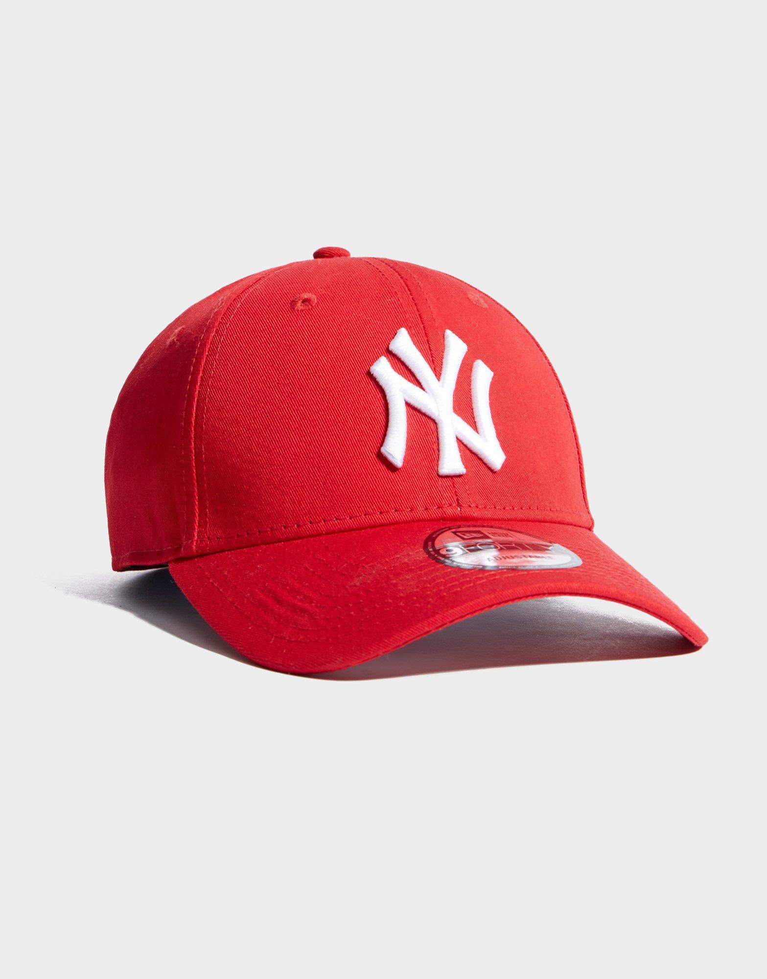 New Era NY 9Forty Red Cap  Cap outfits for women, Baseball cap