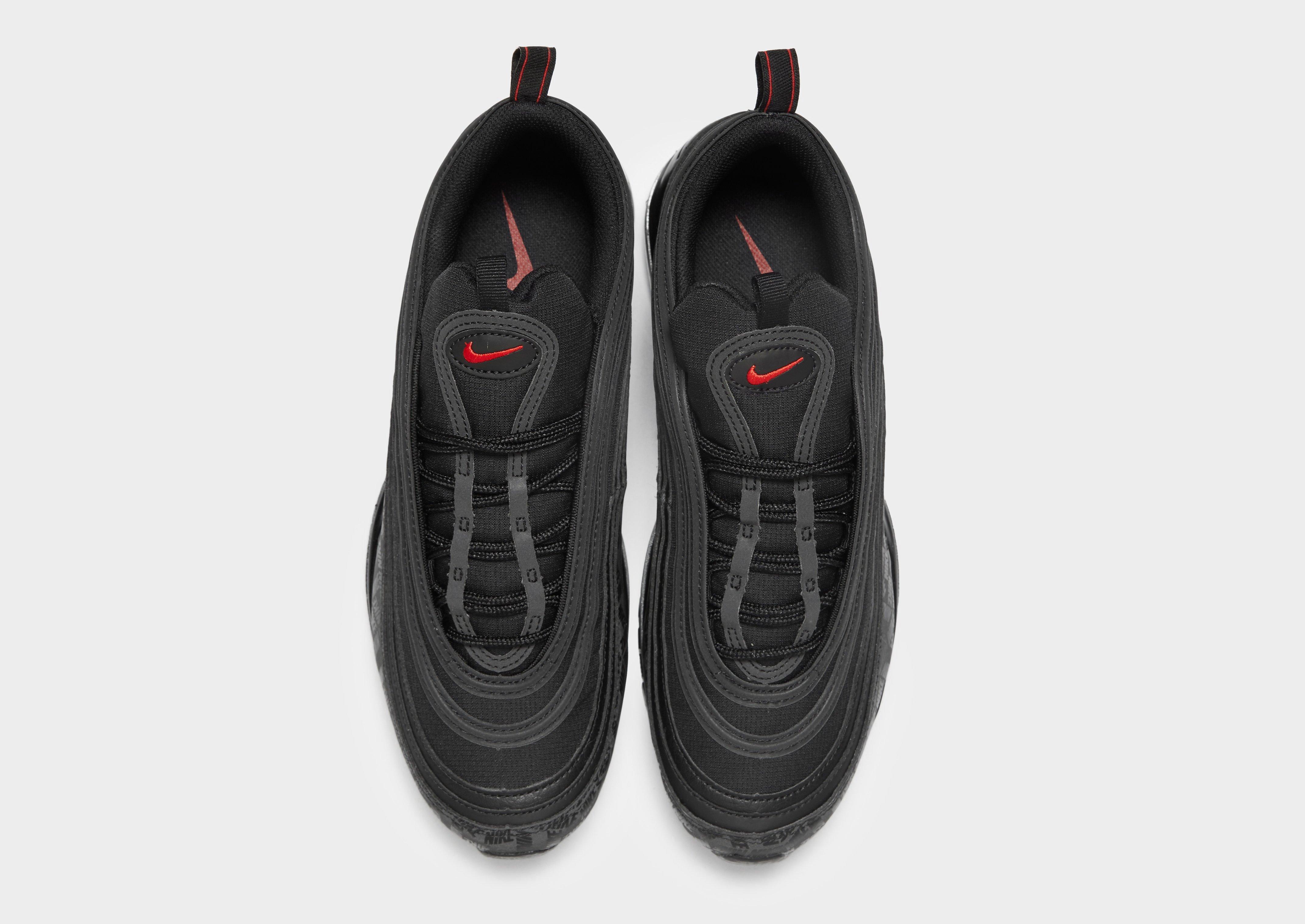 black nike 97 mens