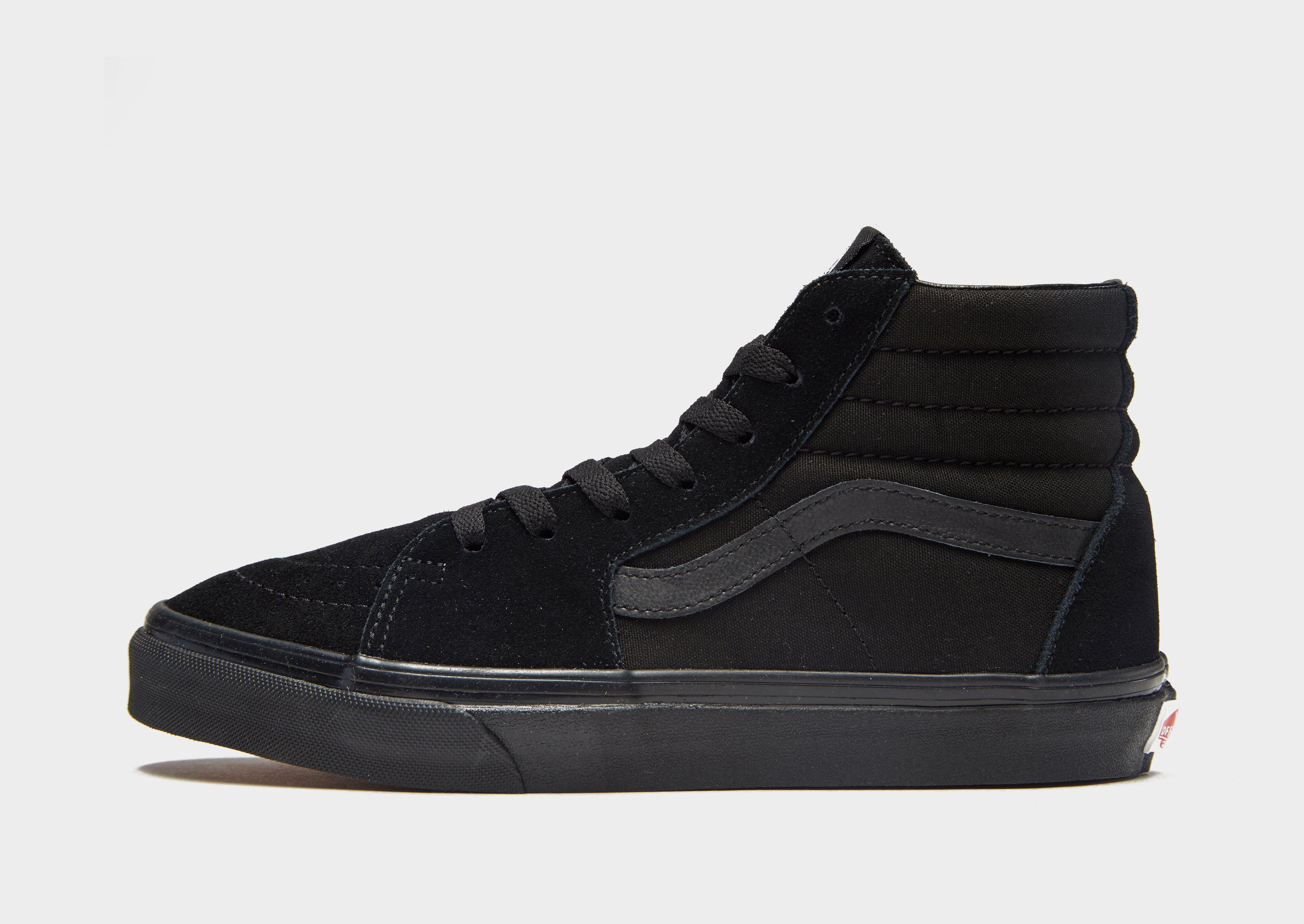 Black Vans Sk8-Hi Junior | JD Sports